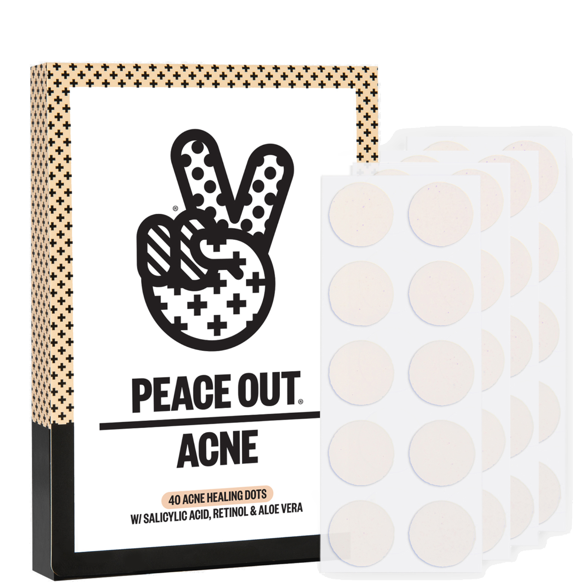 cult Peace Out Jumbo Acne Dots (40 Dots)