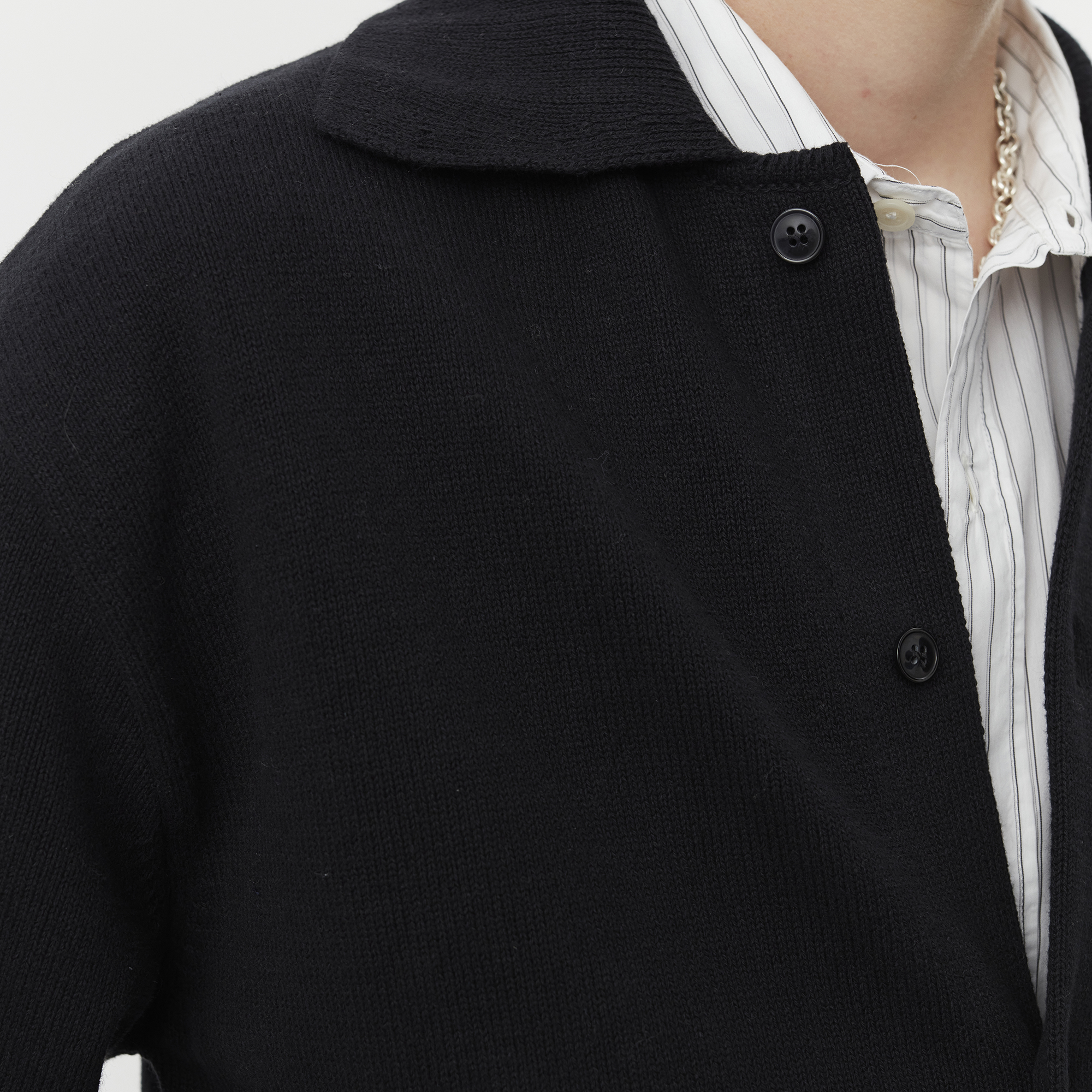 mfpen Company Recycled Wool Polo Jumper - XS | Coggles