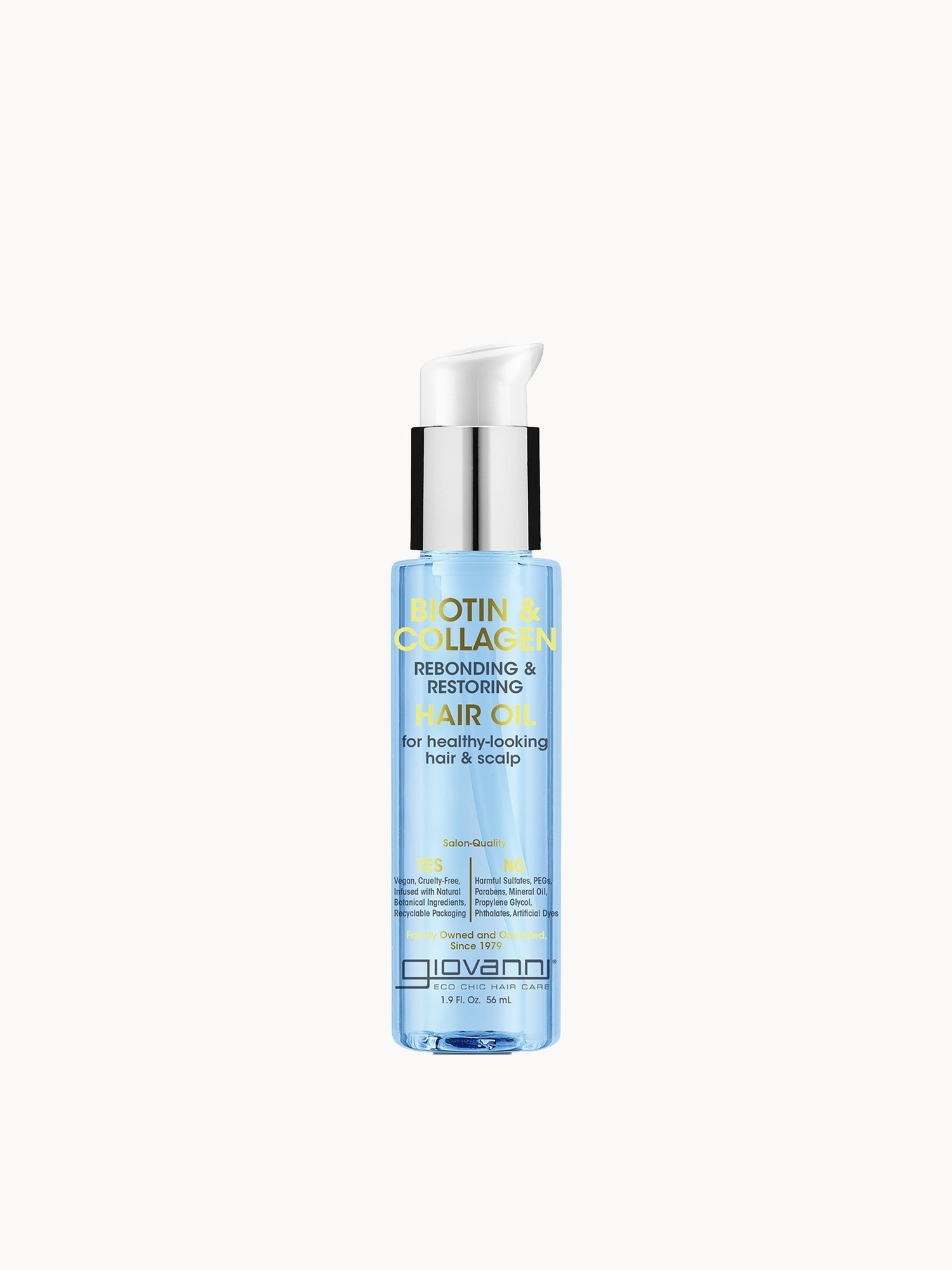 Giovanni Biotin & Collagen Rebond and Restore Hair Oil 56ml