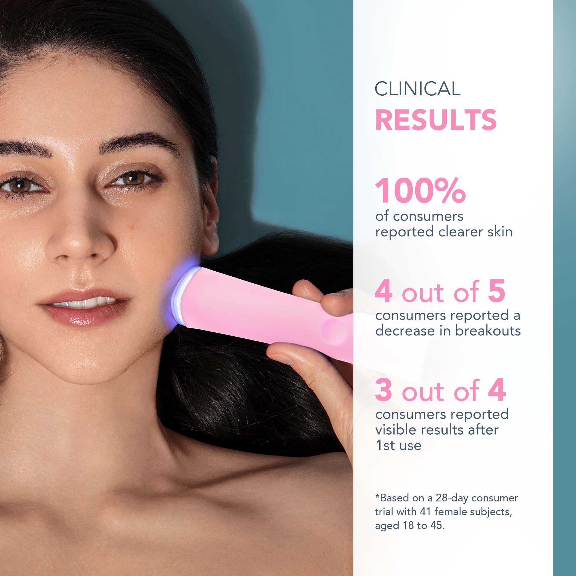 FOREO Dispositivo ESPADA 2 Dispositivo - Pearl Pink | LOOKFANTASTIC