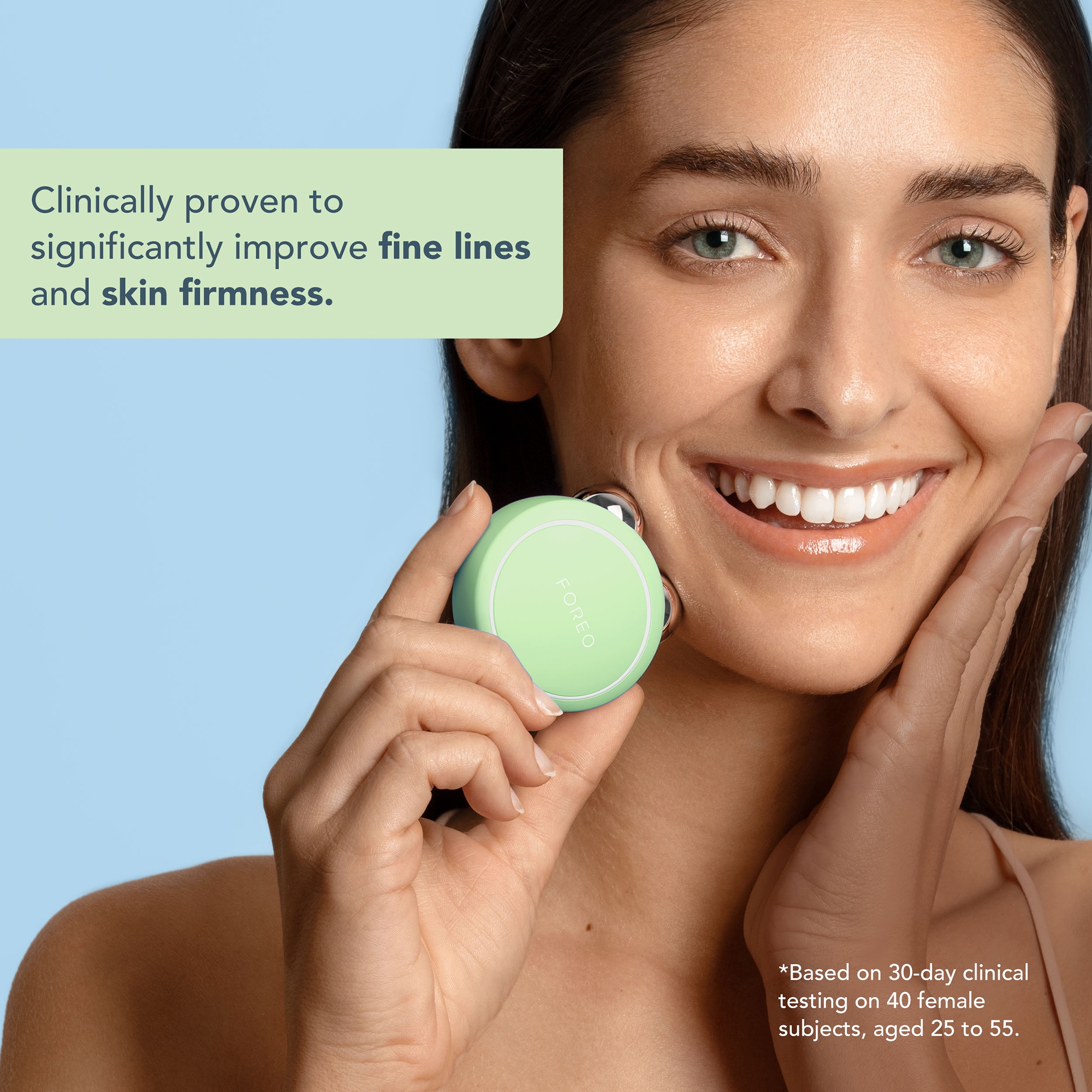最終値下　FOREO BEAR 美顔器 ミントグリーン FOREO - Mint BEAR Smart Microcurrent Facial Toning Device