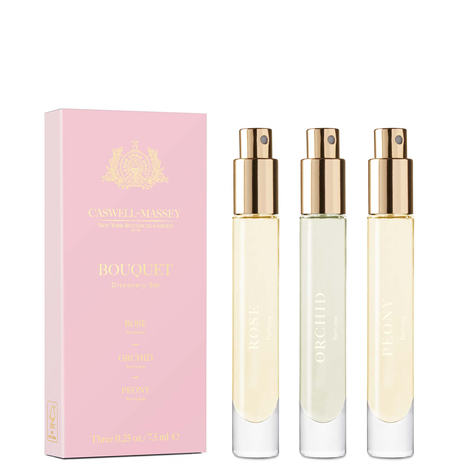 Caswell-Massey Bouquet Discovery Perfume Set (Worth $125.00