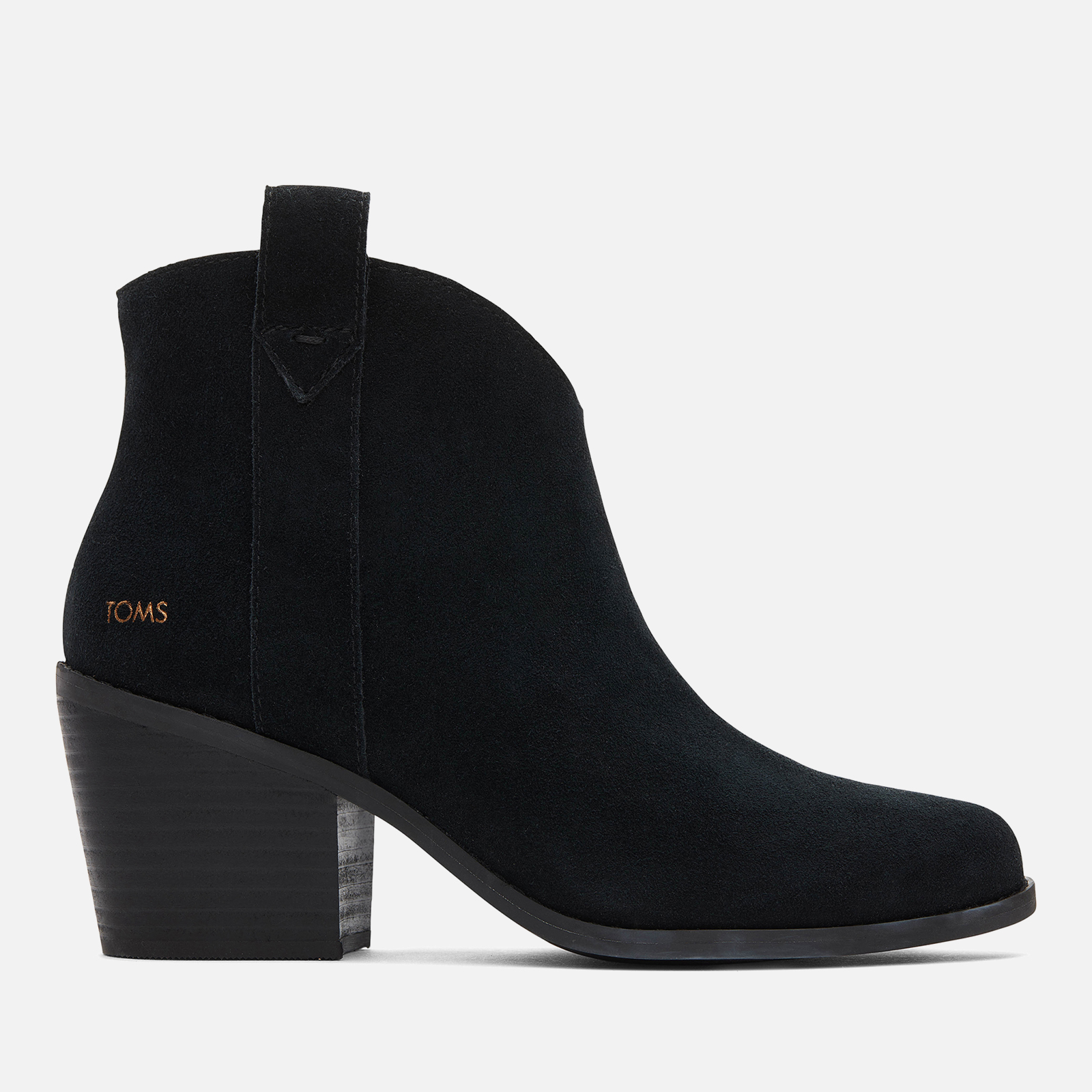 Toms on sale suede booties