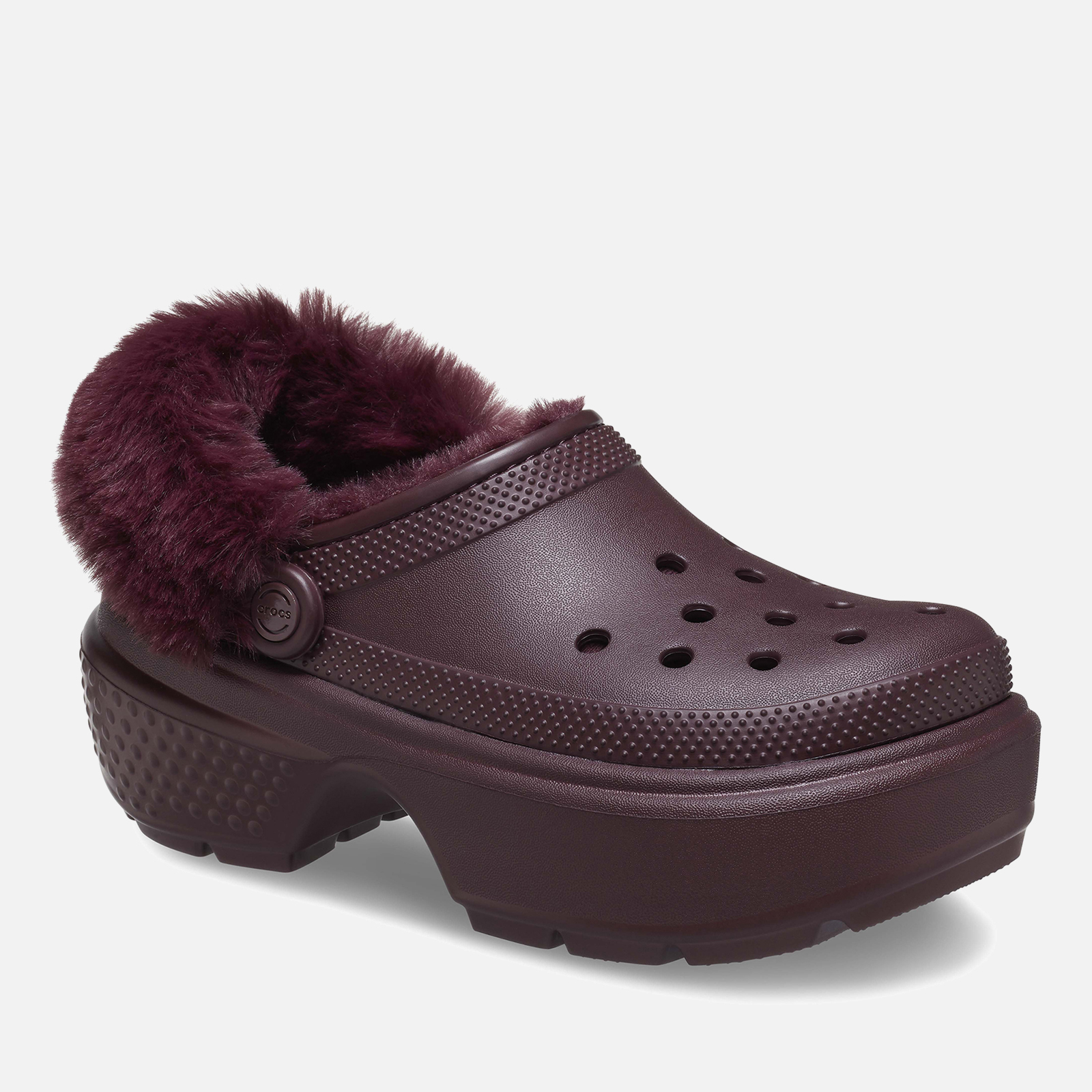 crocs STOMP LINED CLOG レディースサイズ 黒 M5（23） - メルカリ