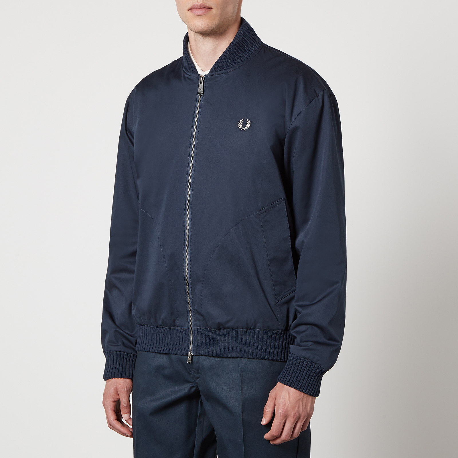 Fred Perry Cotton-Shell Bomber Jacket - S | Coggles