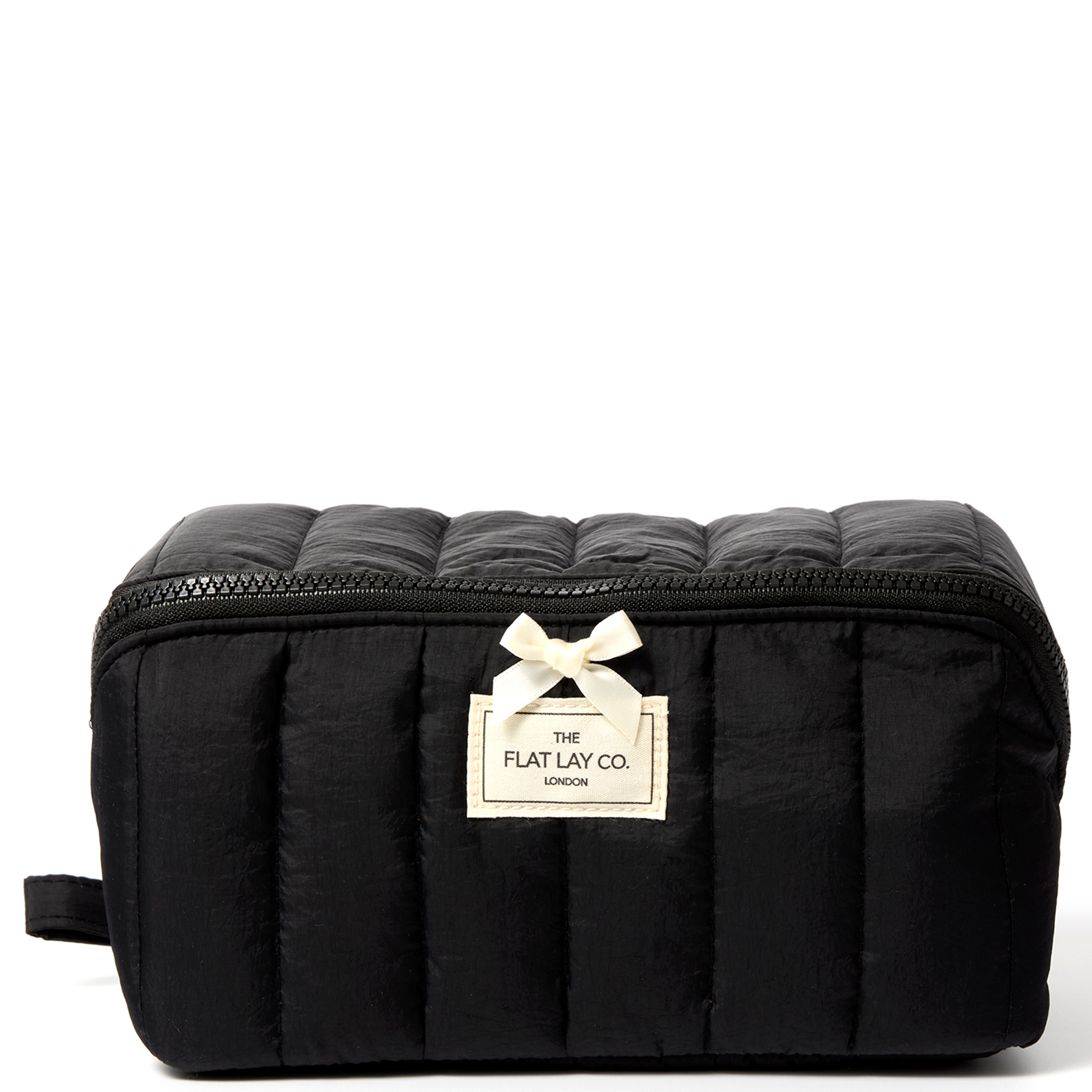 The Flat Lay Marshmallow Flat Lay Makeup Box Bag Classic