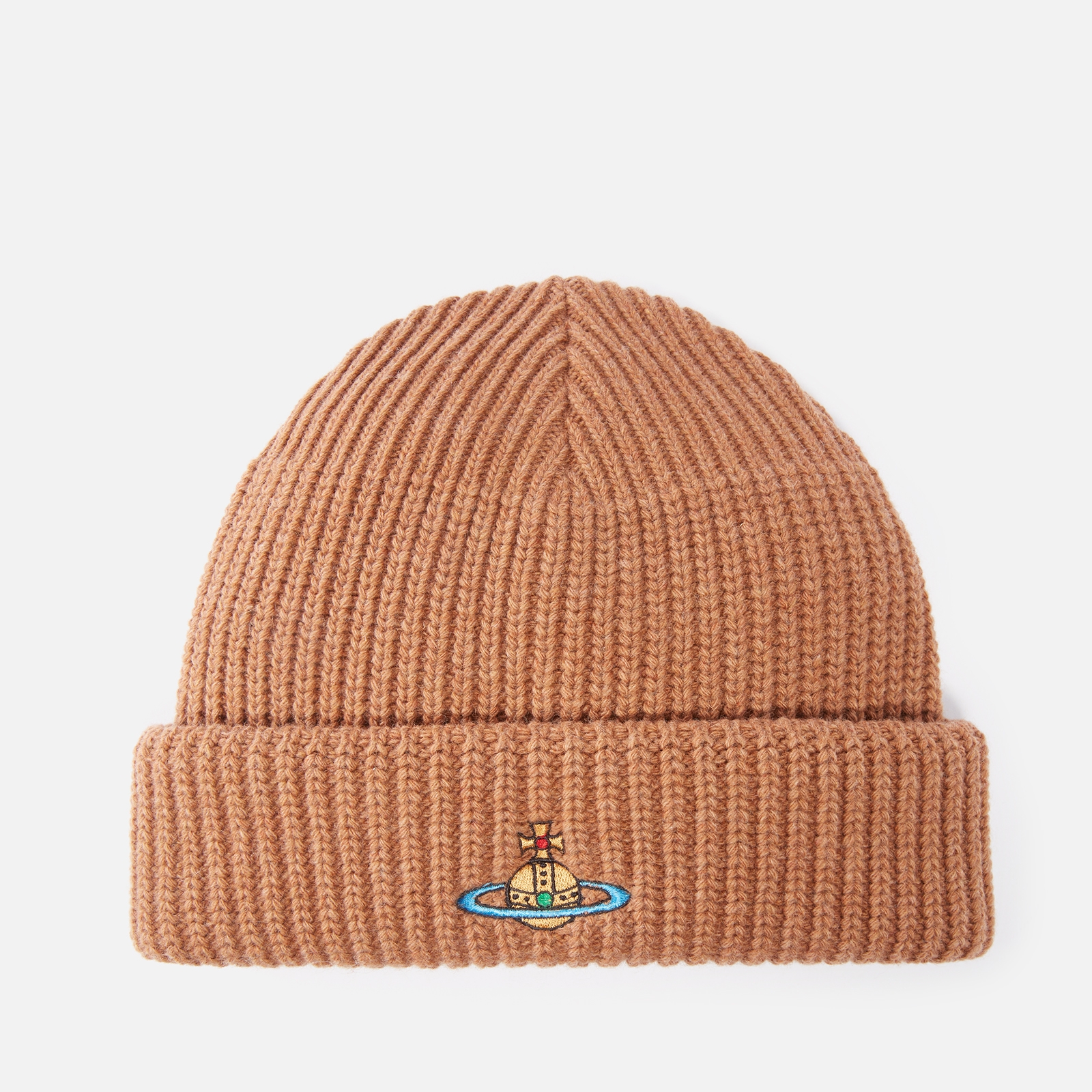 Vivienne Westwood Beanie Hat with Orb black