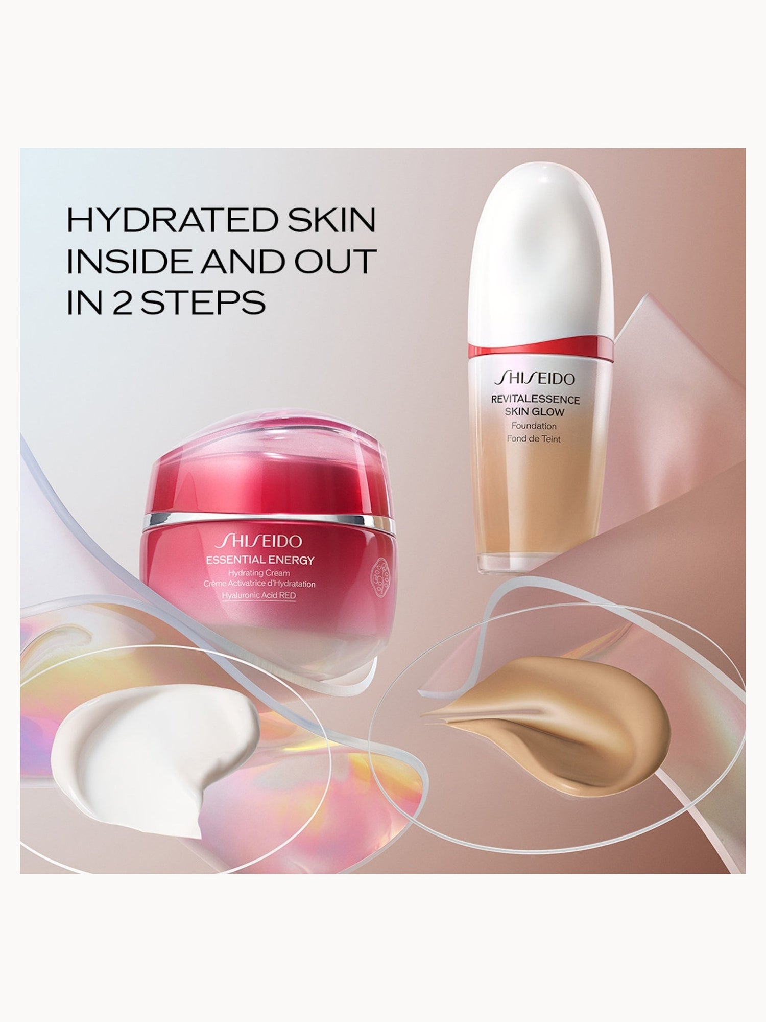Shiseido Revitalessence Glow Foundation - 320 Pine | LOOKFANTASTIC