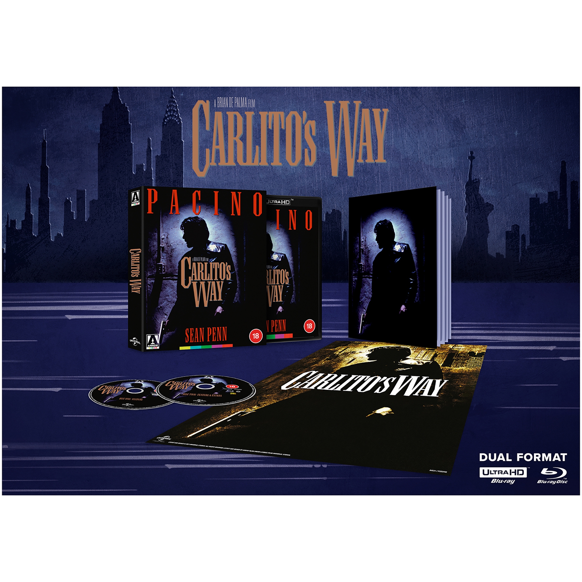 Carlito’s way 4K スチールブック　イタリア版 Carlito's Way [with Slipcover] [4K Ultra HD + Blu-ray +