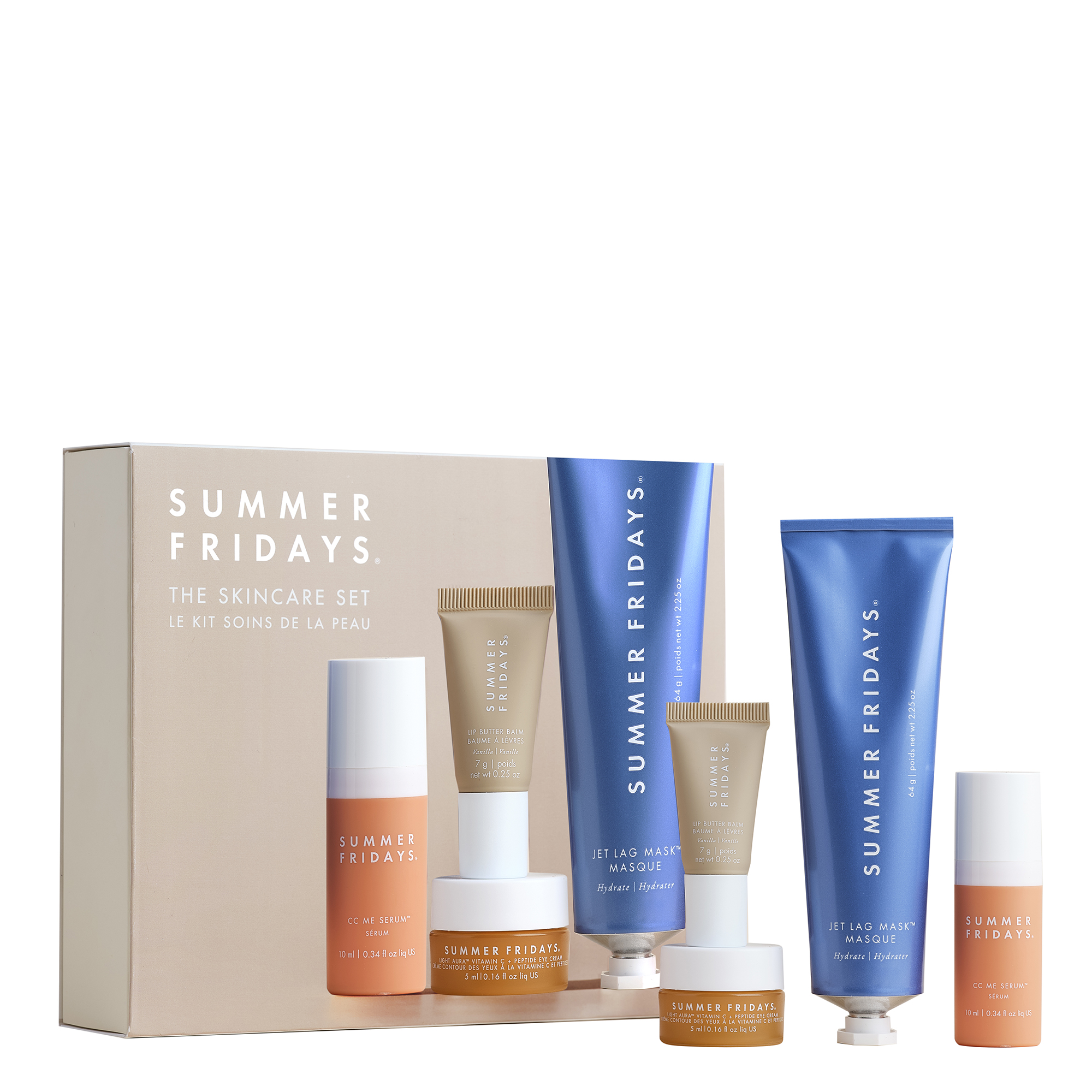 Summer Fridays The Skincare Set (Worth £97.53) Cult Beauty