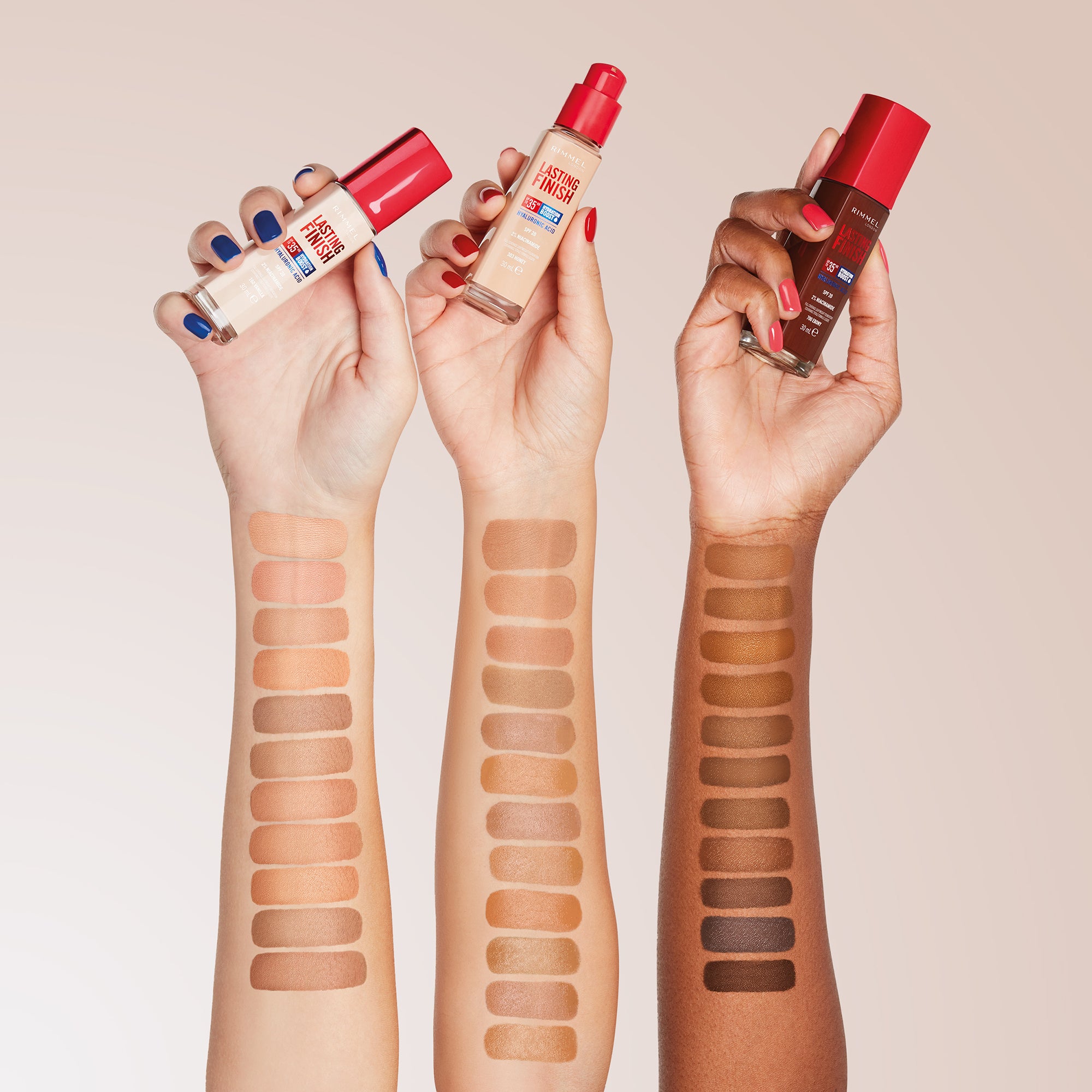 Rimmel Lasting Finish 35Hr Foundation - 507 Warm Cinnamon | LOOKFANTASTIC Rimmel Lasting Finish 35Hr Foundation - 507 Warm Cinnamon | LOOKFANTASTIC