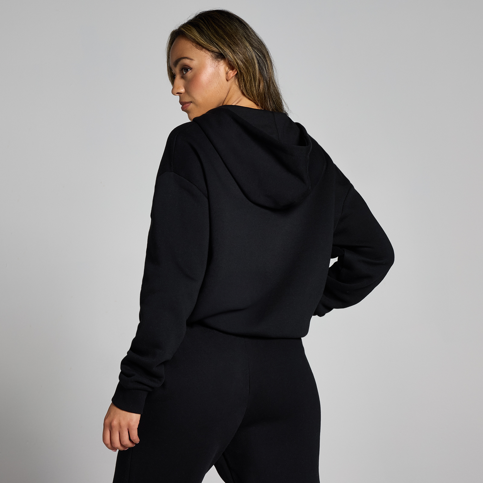 MP Women's Basics Zip Through Hoodie - Black |
