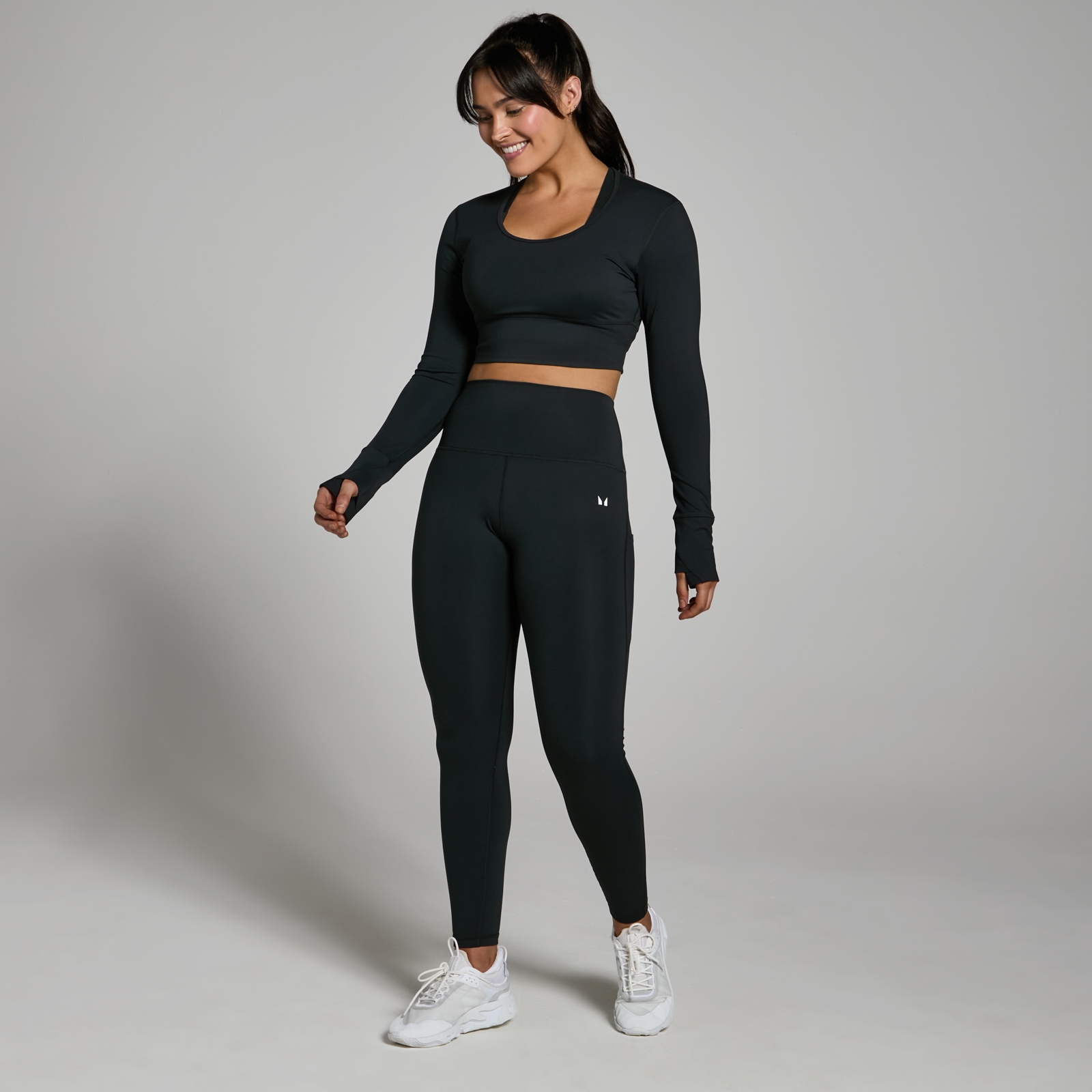 郵送買取 新品5台以上送料無料キャンペーン中!! MP Women's | Black - Top Sleeve Long Power Clothing