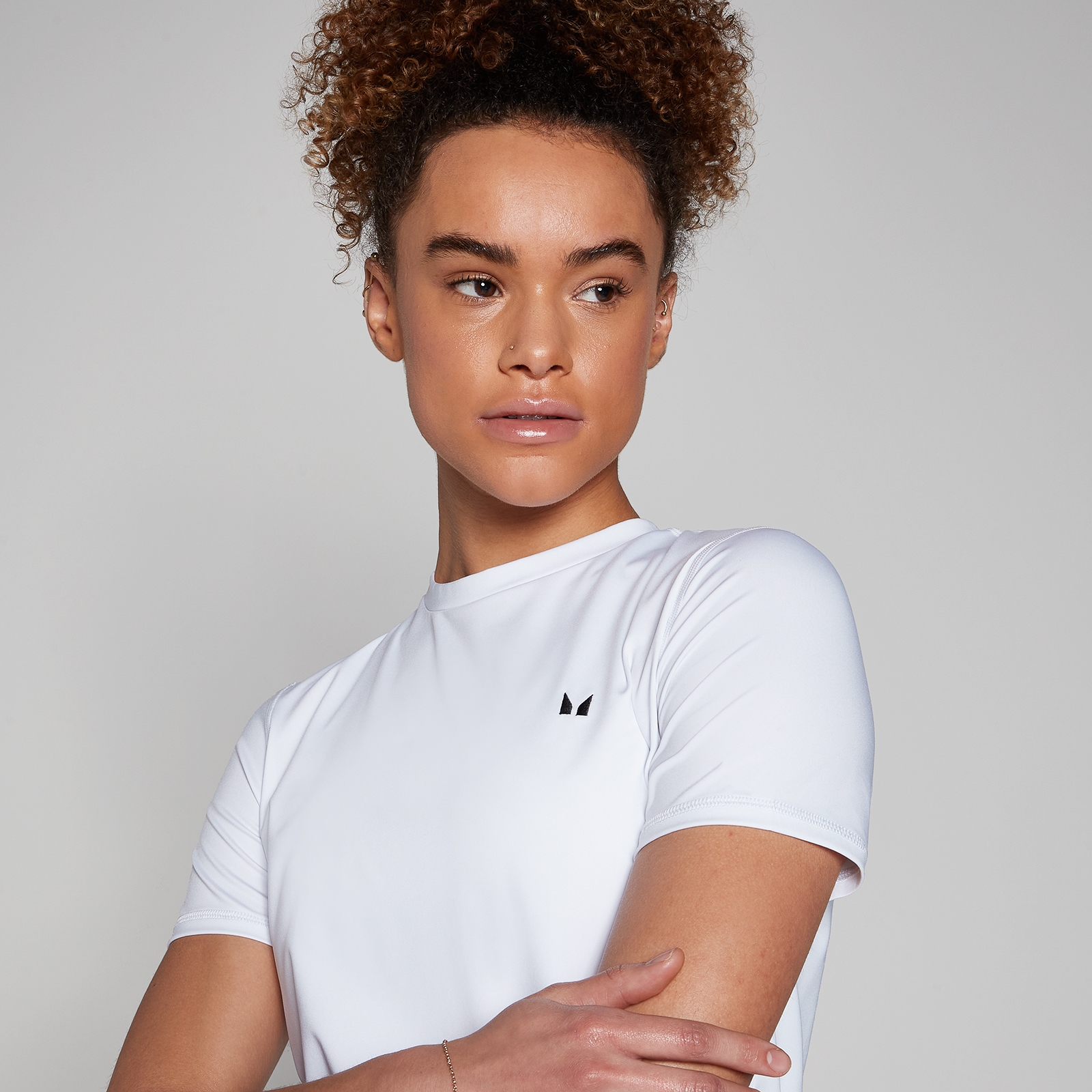 (エレベート) Elevate レディース Markham 半袖 ポロシャツ ショートスリーブ トップス PF1820 (ホワイト) Elevate Markham Short Sleeve Ladies Polo (XS) (Gray Melange