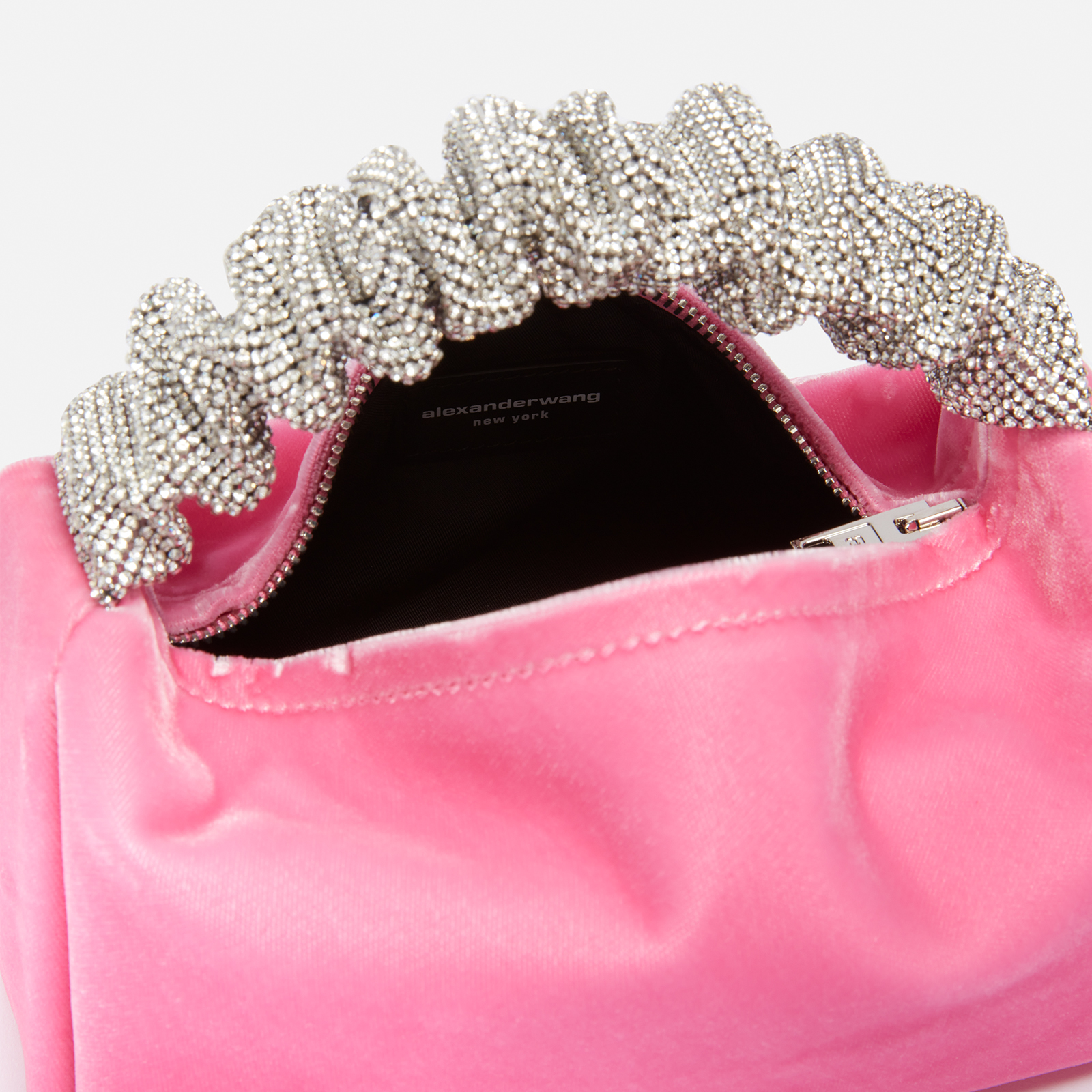 Alexander wang pink fur bag online