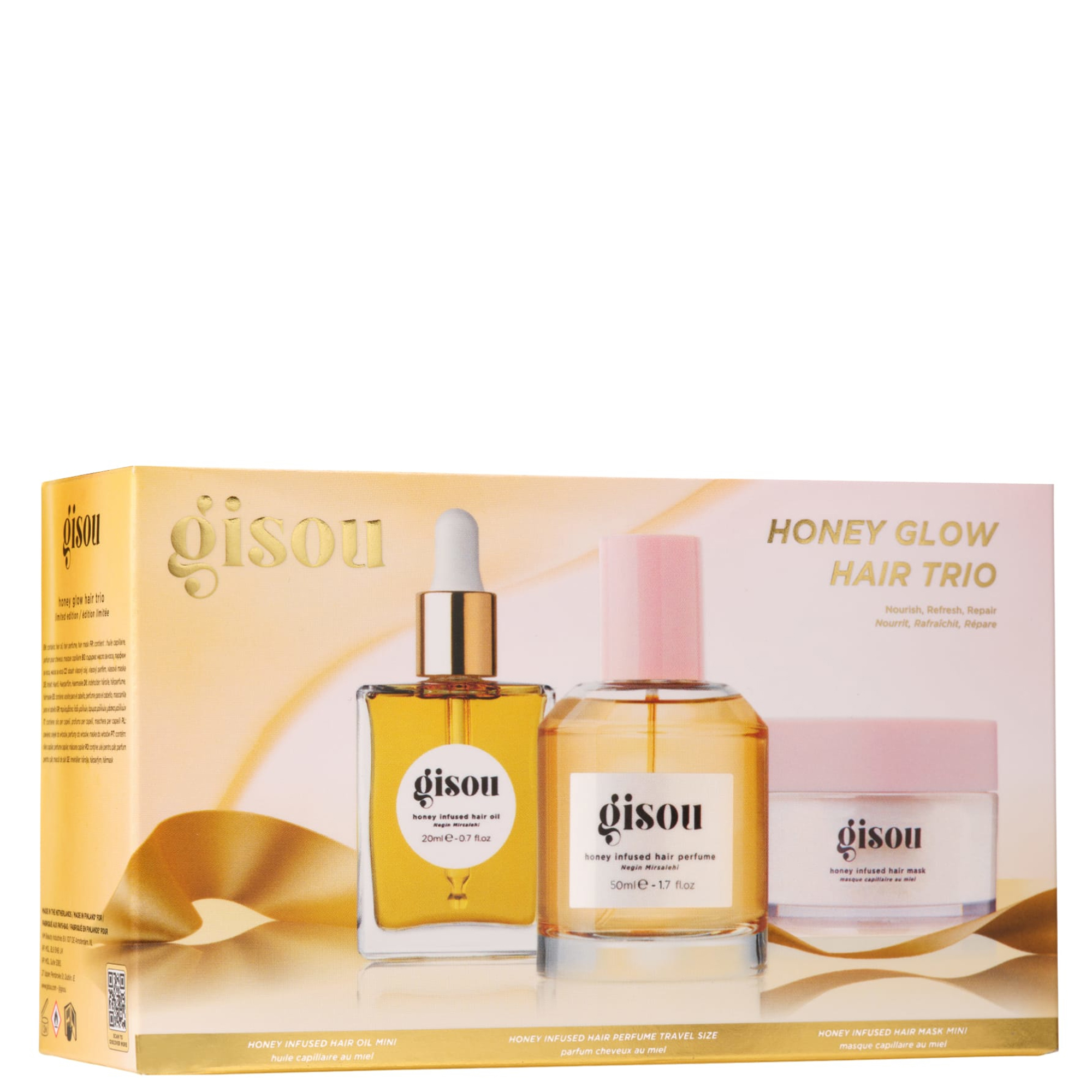 Gisou Honey Glow Hair Trio | Cult Beauty