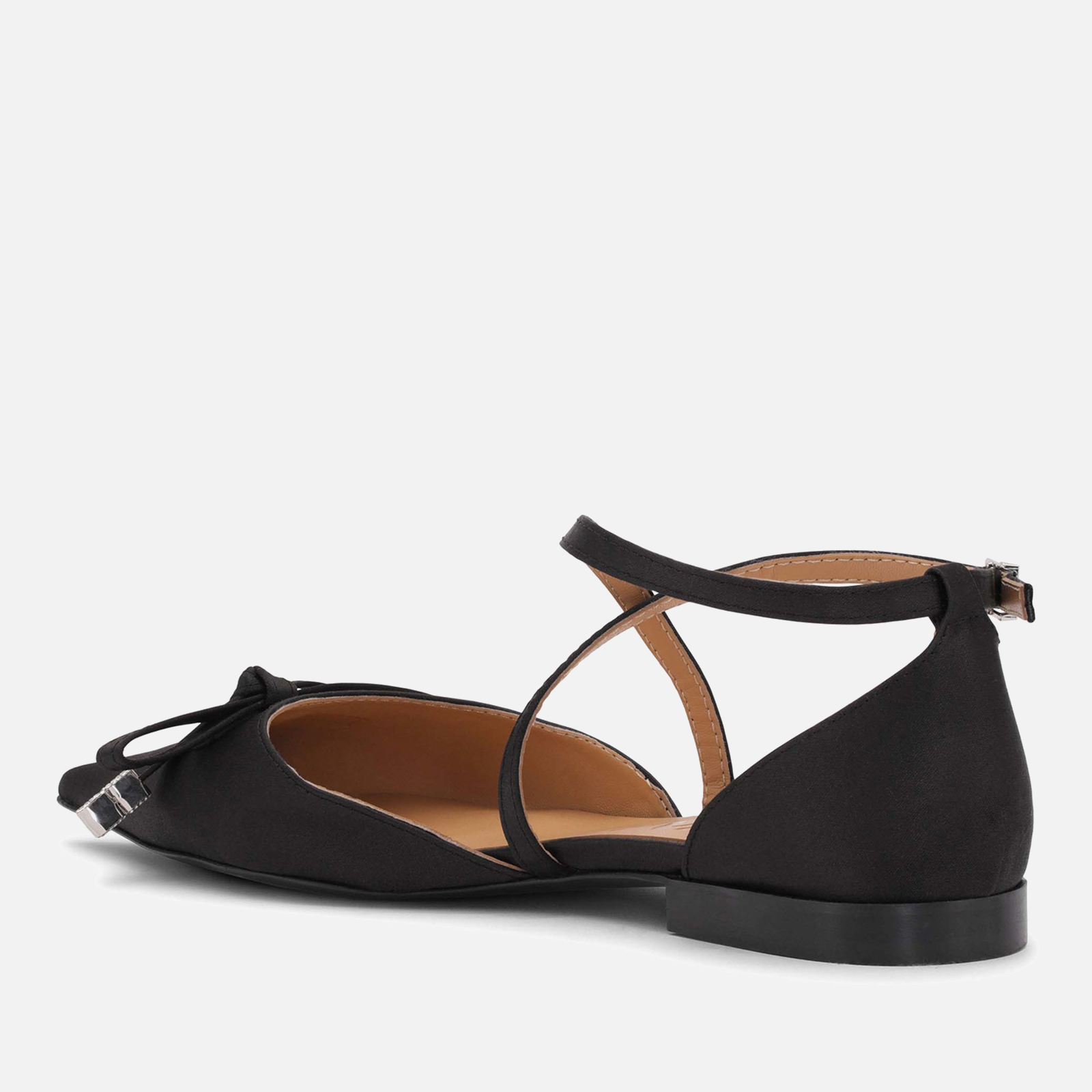 【関税込み】Butterfly Ballerinas - Ganni - Synthetic - Green Butterfly Ballerinas - Ganni - Synthetic - Green