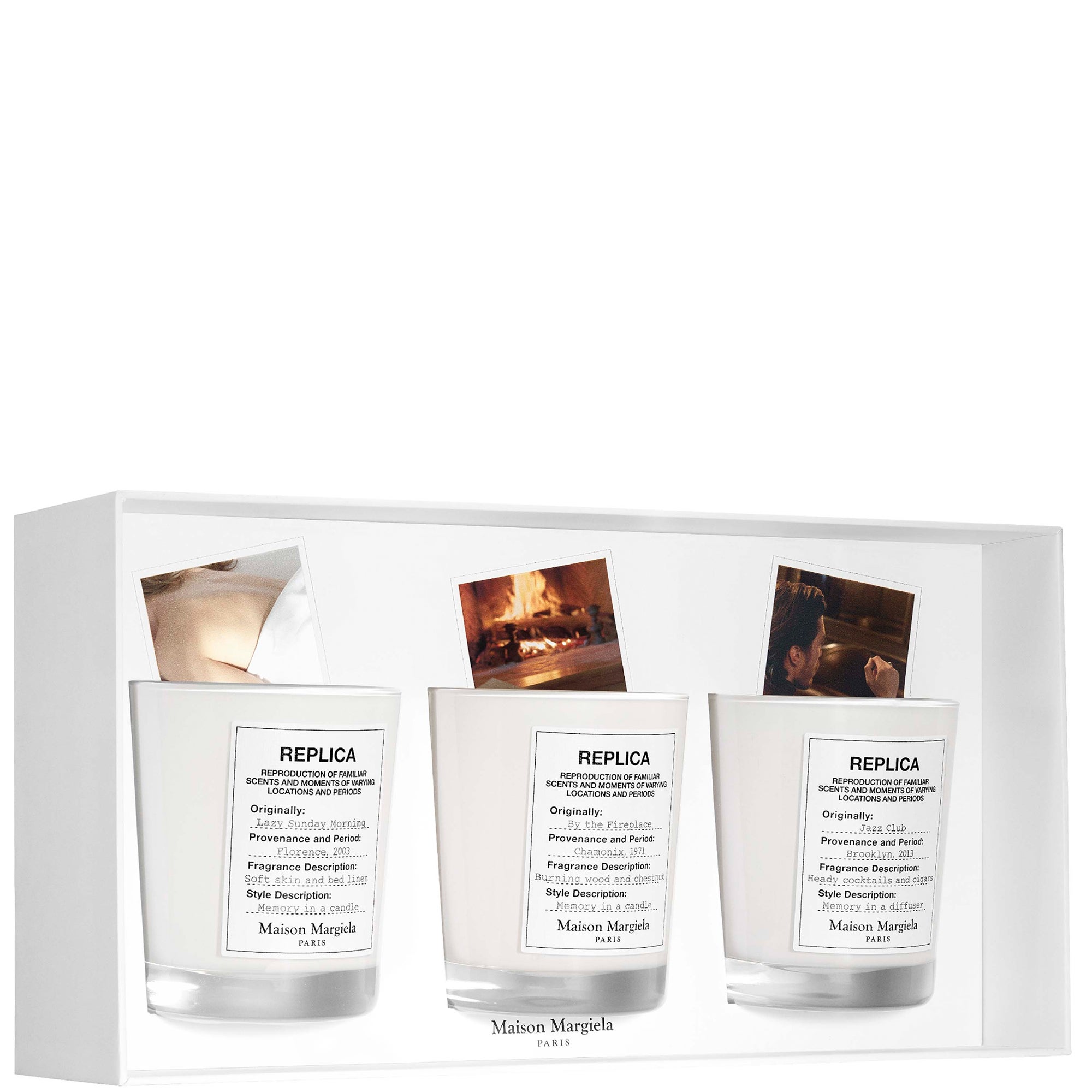 Maison Margiela Replica Candle Trio Set 165g | Cult Beauty