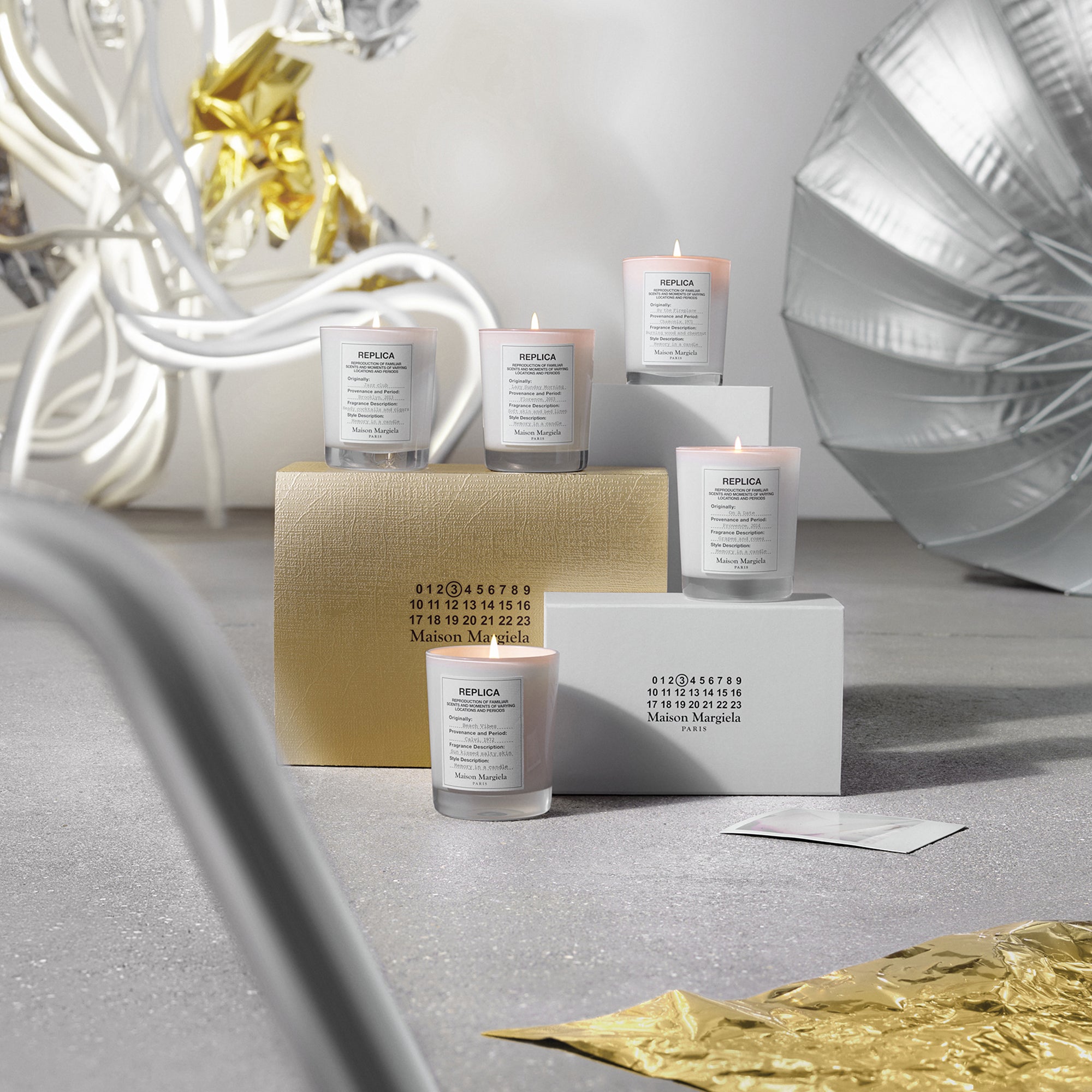 Maison Margiela Replica Candle Trio Set 165g (Worth £156.00