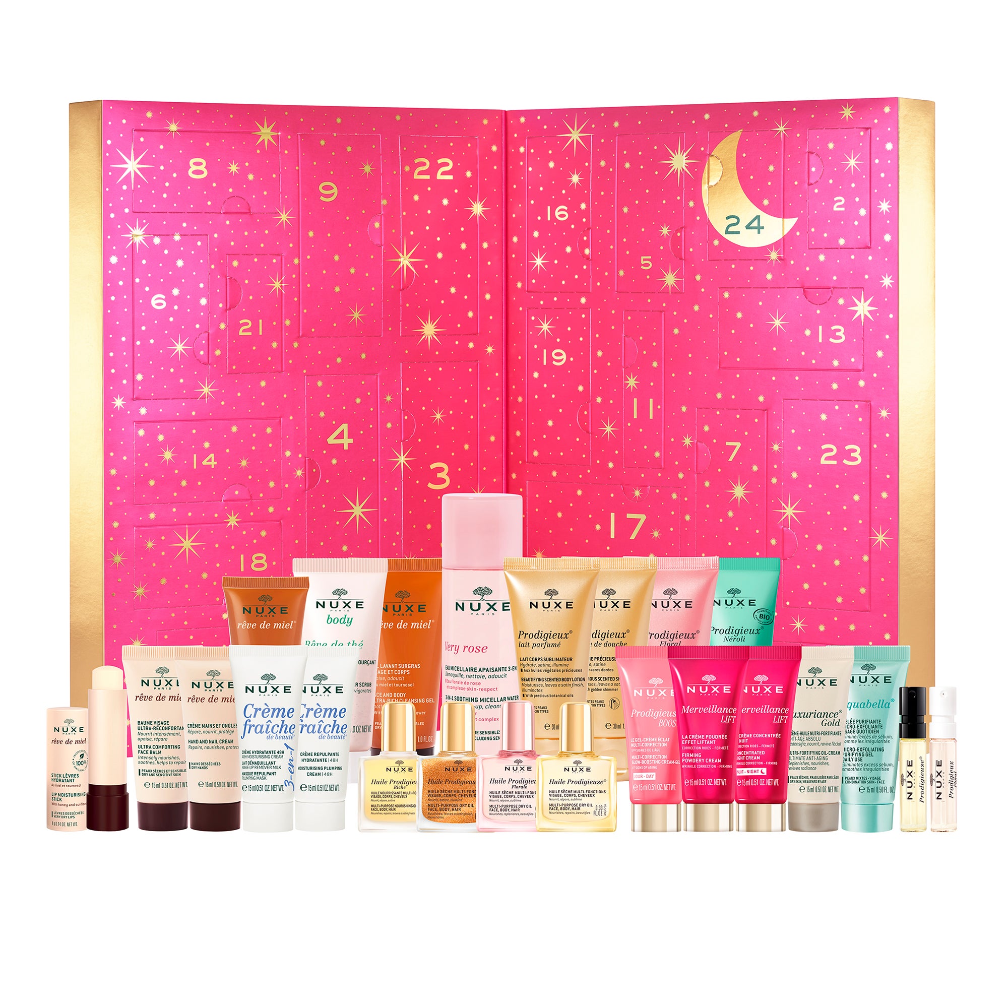 NUXE Beauty Countdown Advent Calendar (Worth £129.00) | LOOKFANTASTIC