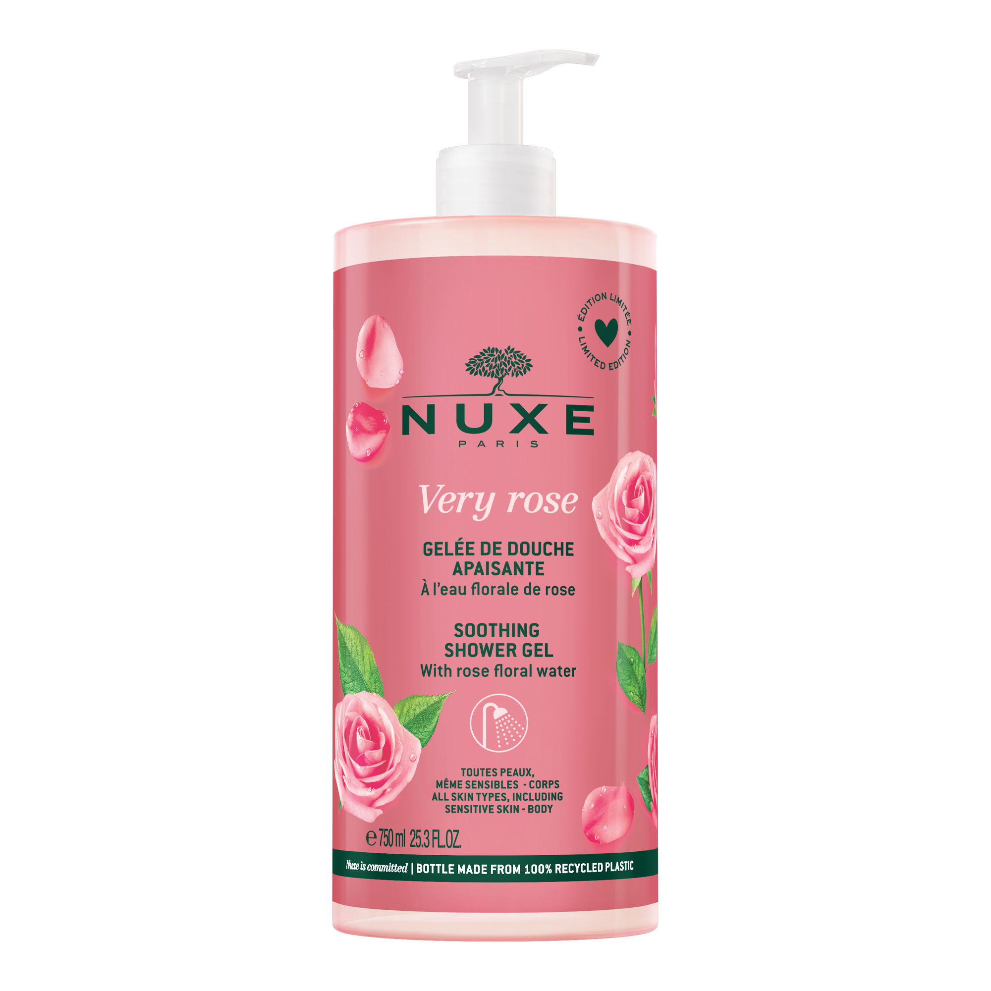 cult NUXE Soothing Shower Gel Very Rose 750 ml