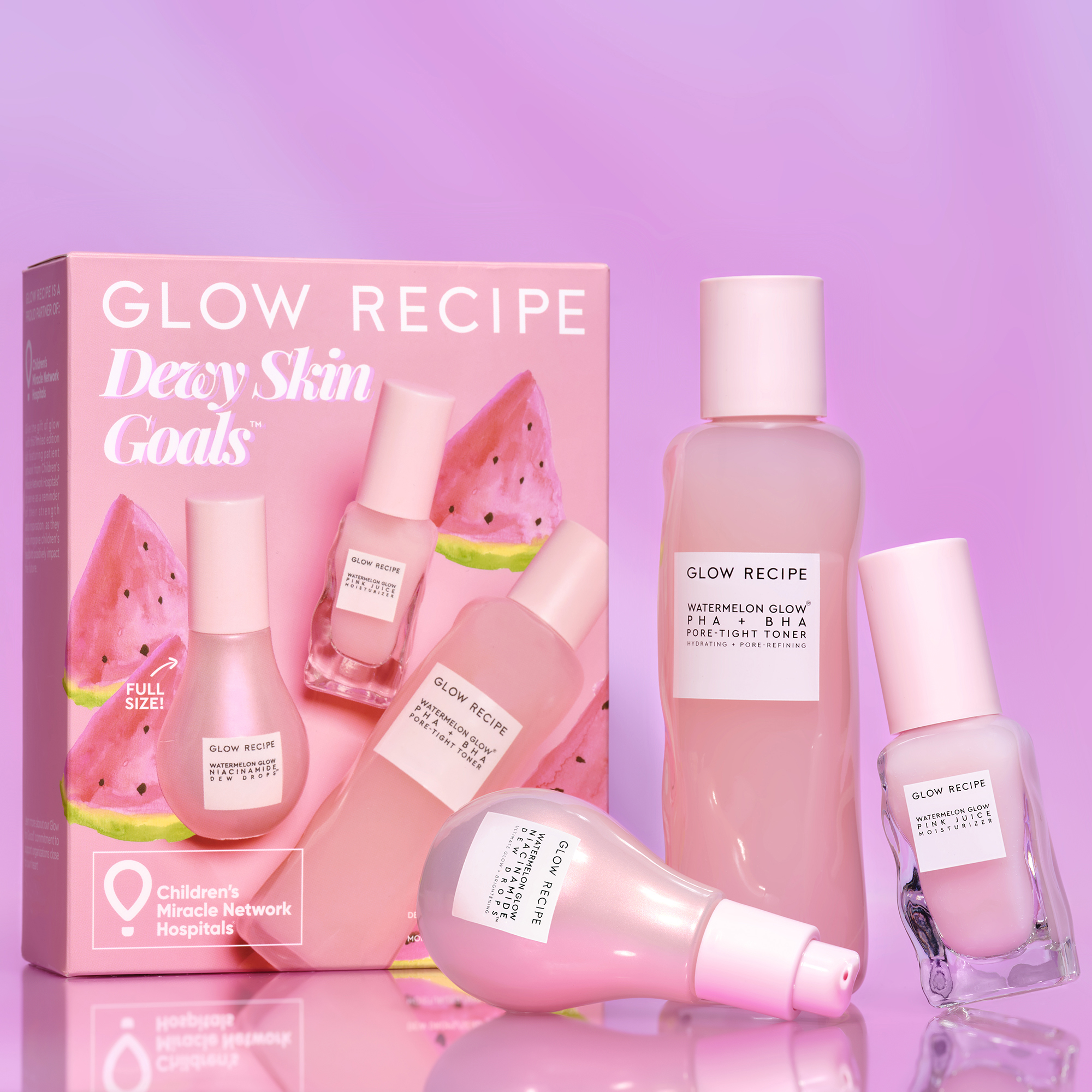 Glow Recipe Bundle of hot 4