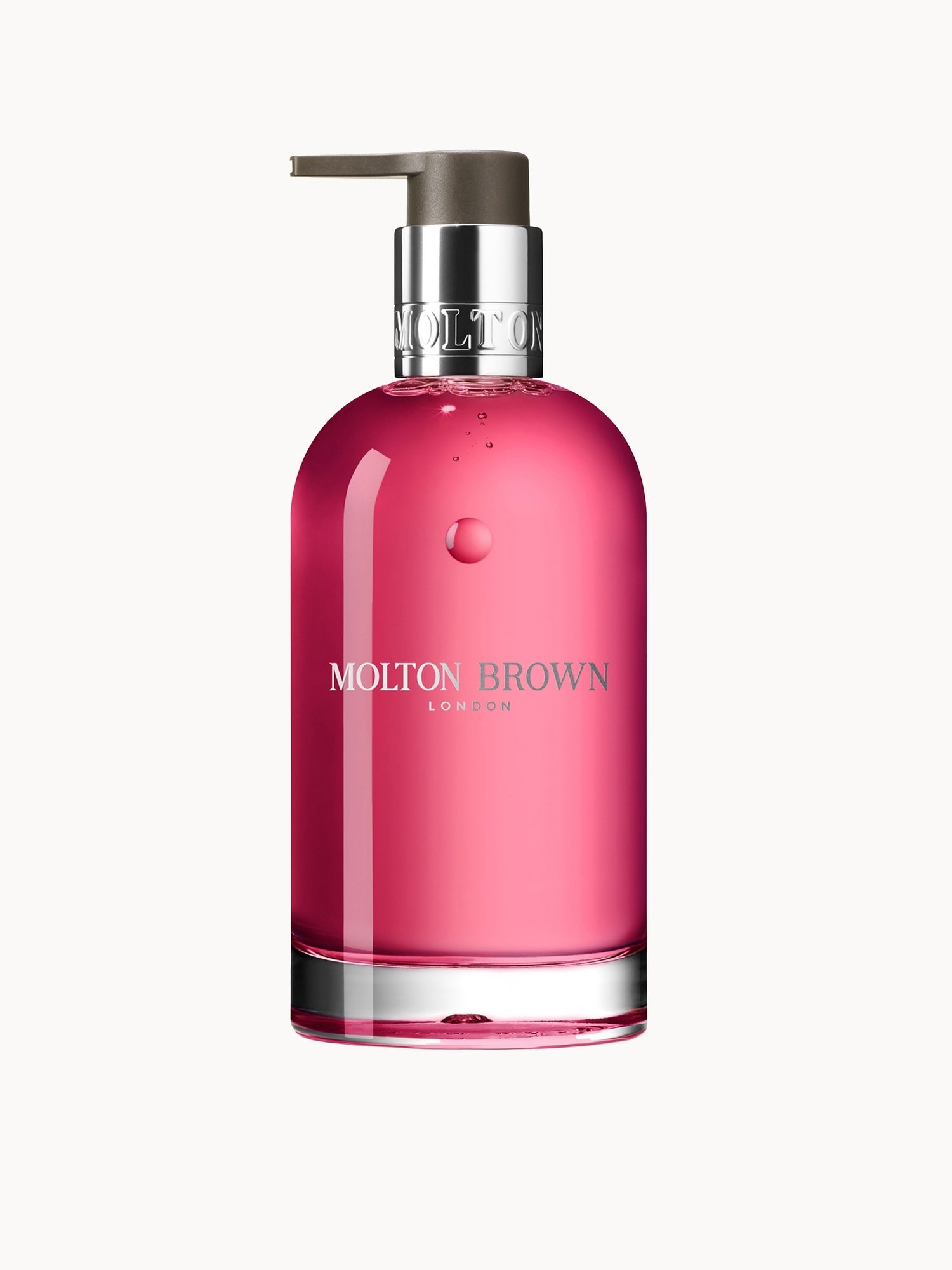 Molton Brown Fiery Pink Pepper Fine Liquid Hand Wash Glass Bottle 200ml