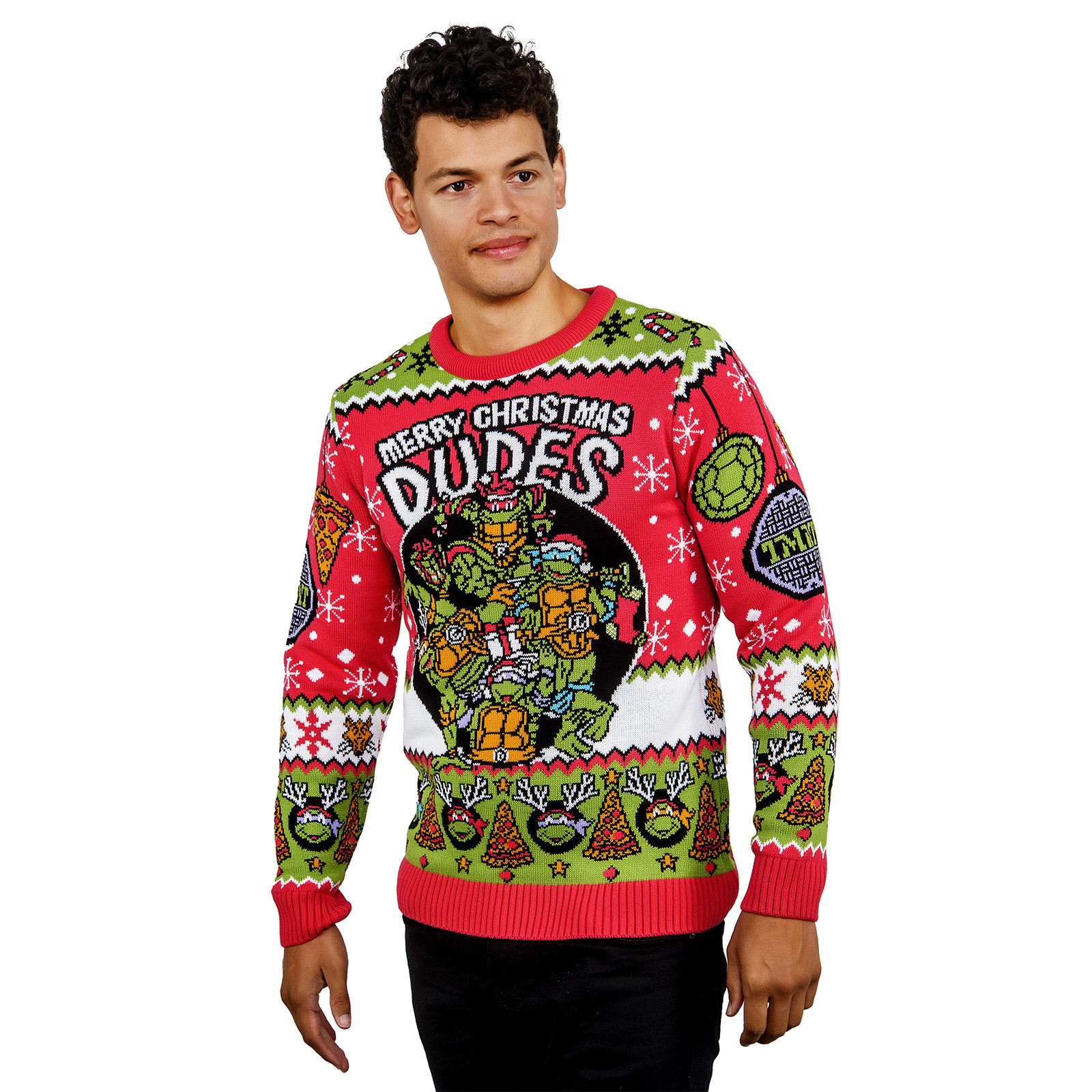 TMNT Christmas Jumper - XS