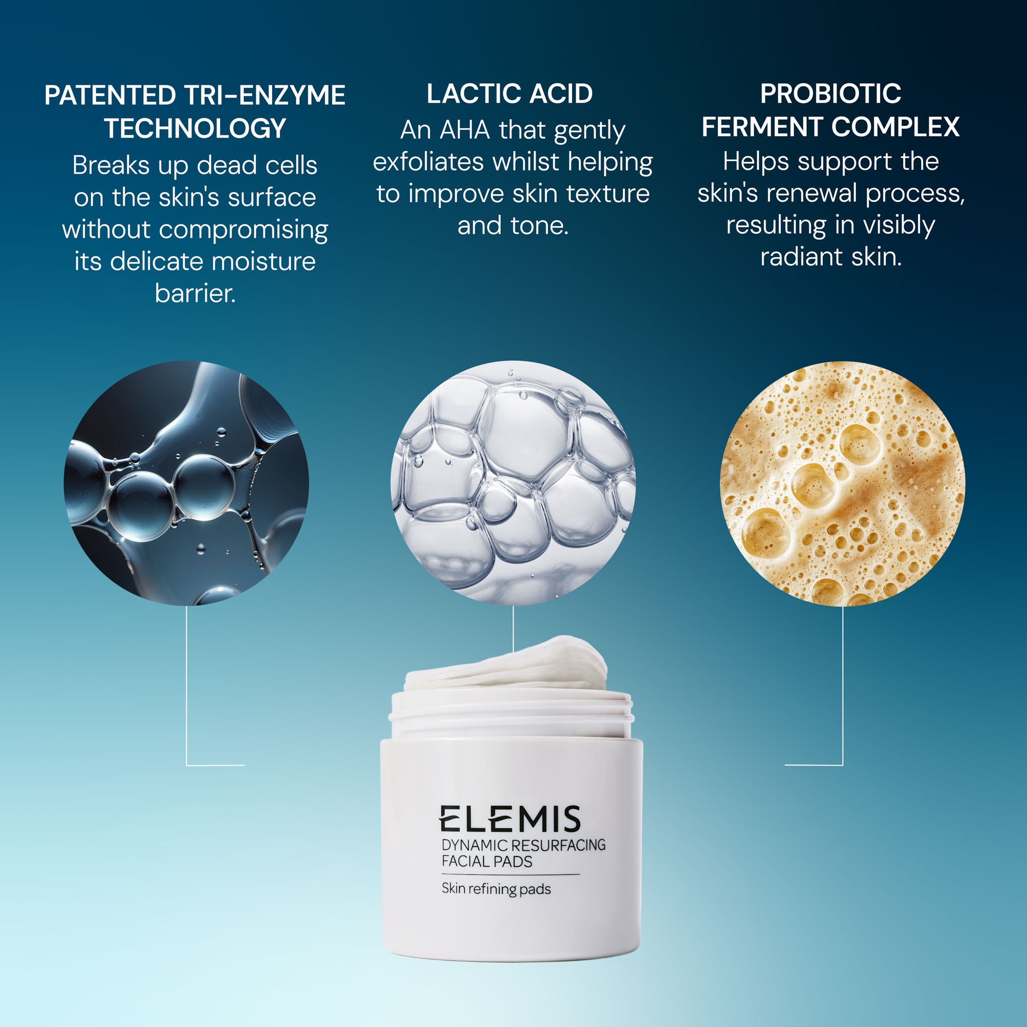 Elemis Dynamic Resurfacing Pads (60 Pads) | Dermstore