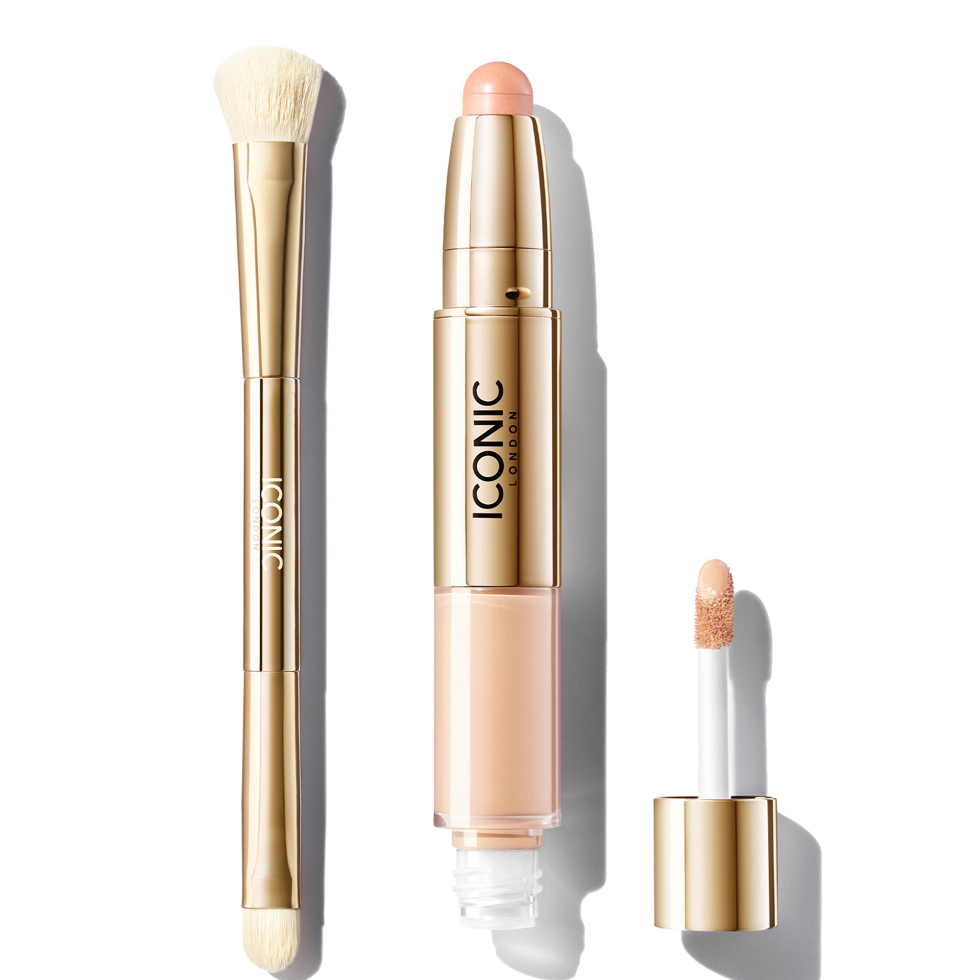 cult ICONIC London Radiant Concealer and Brush Bundle (Various Shades)