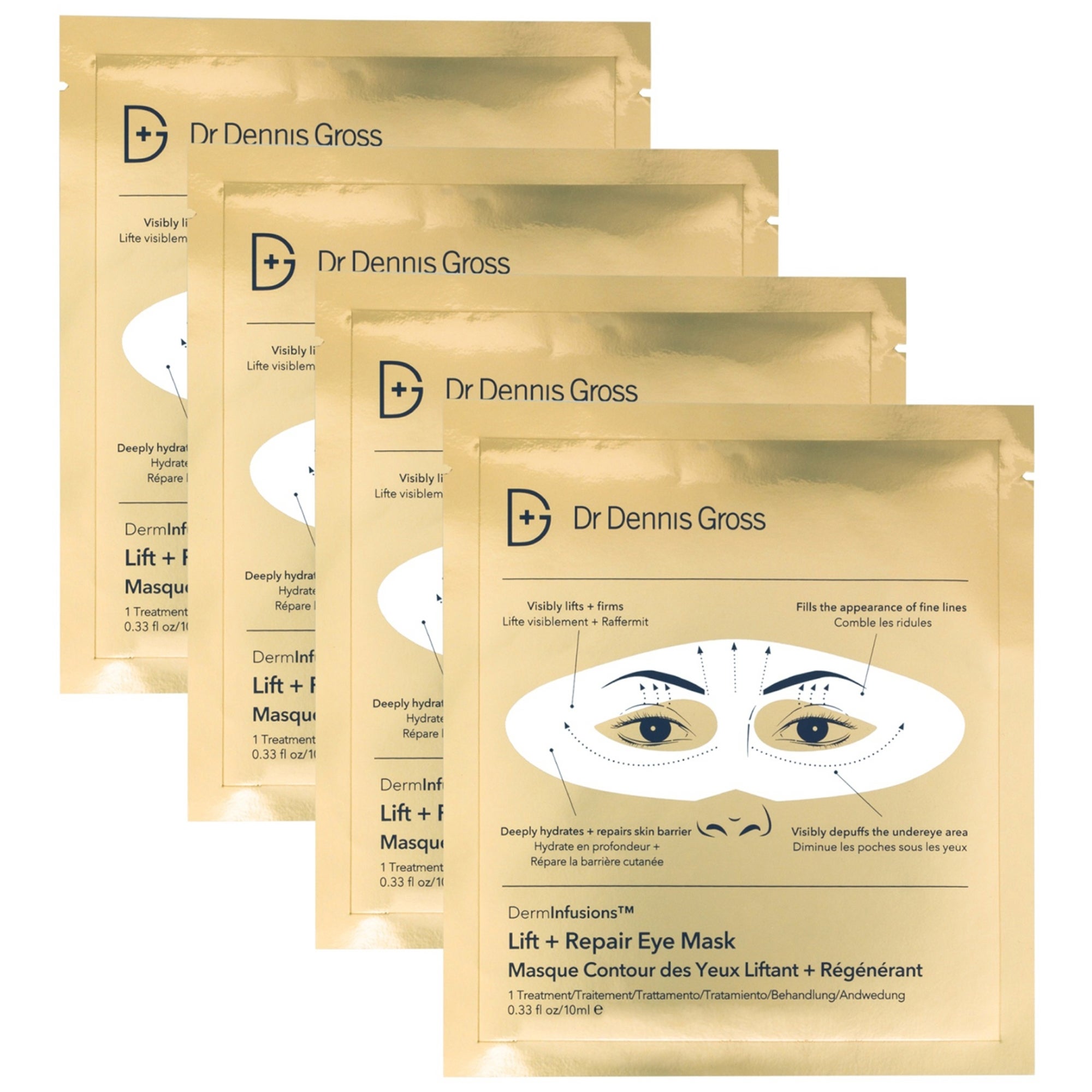 Dr Dennis Gross Skincare Vitamin C Lactic Biocellulose Brightening