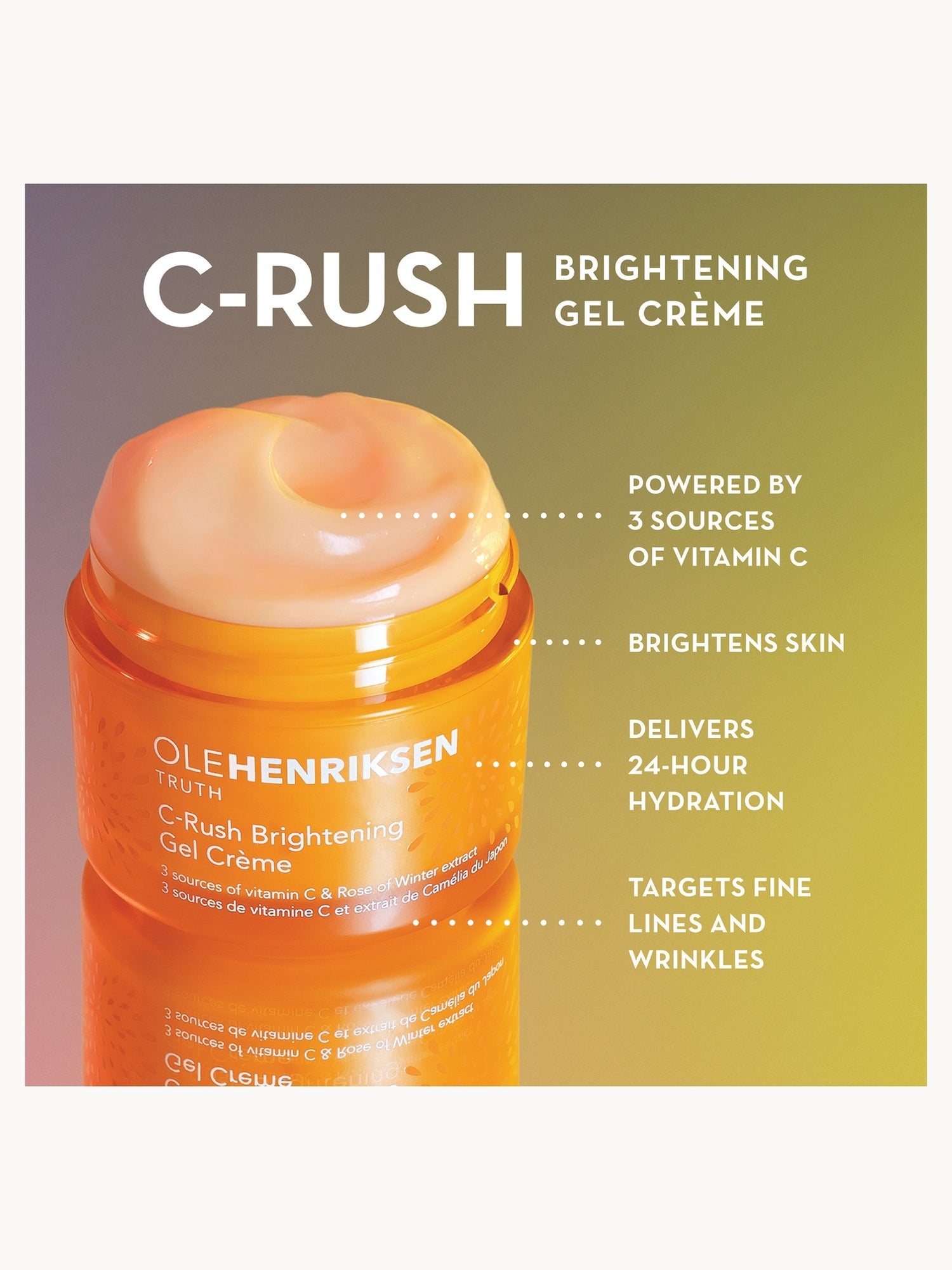 フェイスクリーム Orange Ole Henriksen C-Rush Brightening Gel Crème 50ml | LOOKFANTASTIC