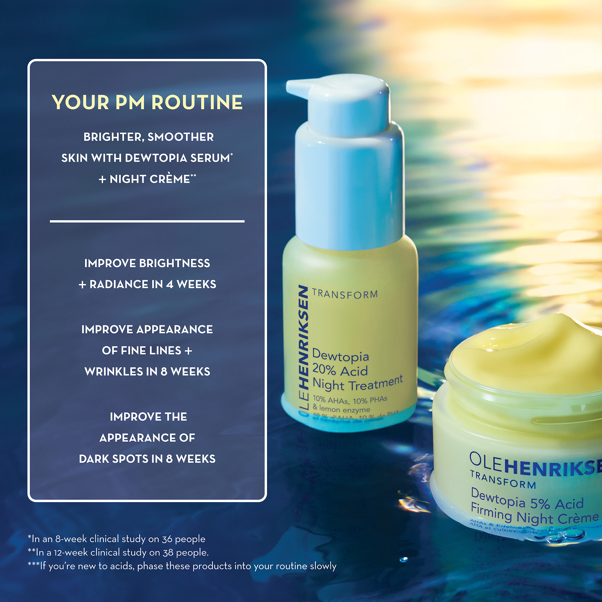 OLE HENRIKSEN Dewtopia 5% Acid Firming Night Crème 50ml | Cult Beauty