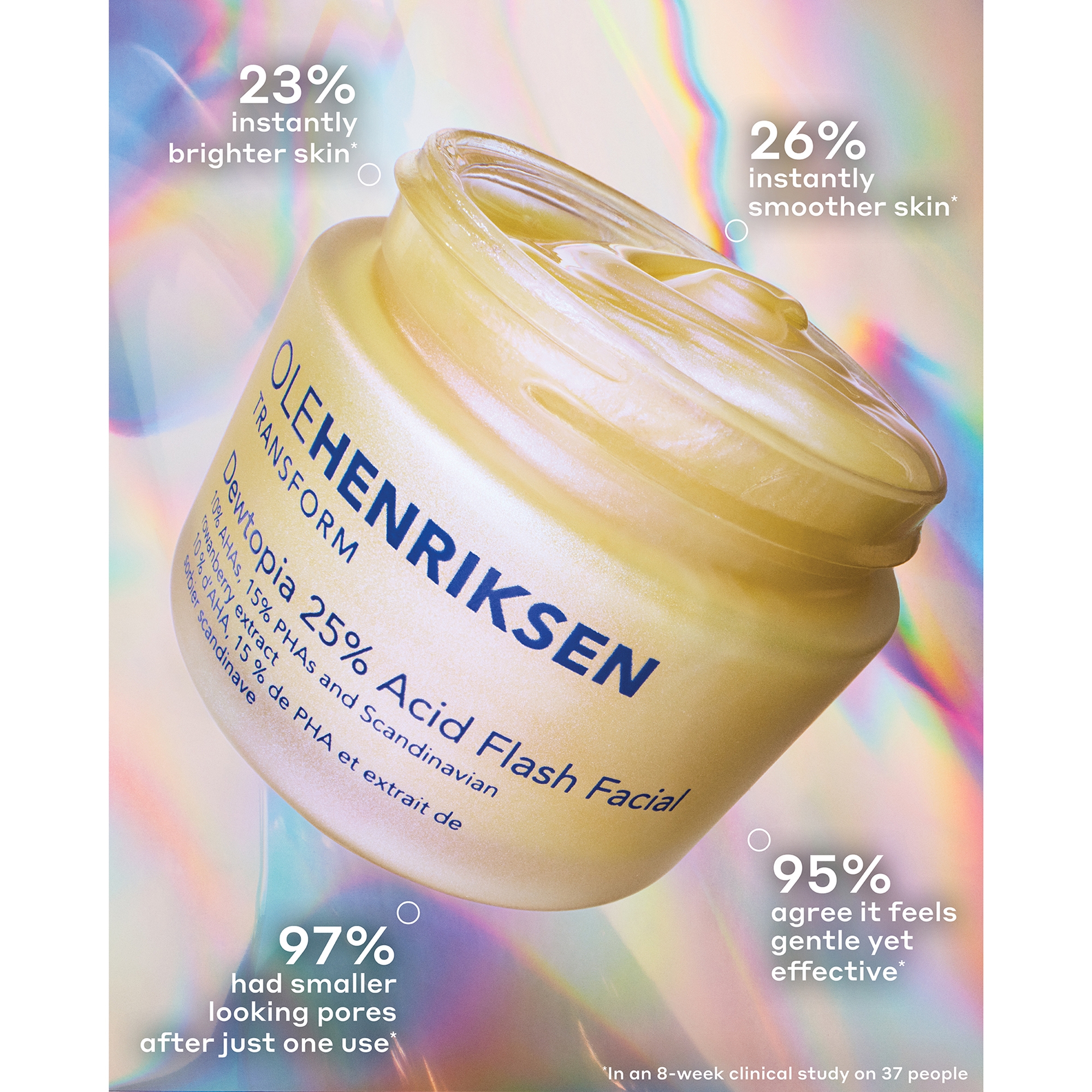OLE HENRIKSEN Dewtopia 25% Acid Flash Facial Mask 50ml | Cult Beauty