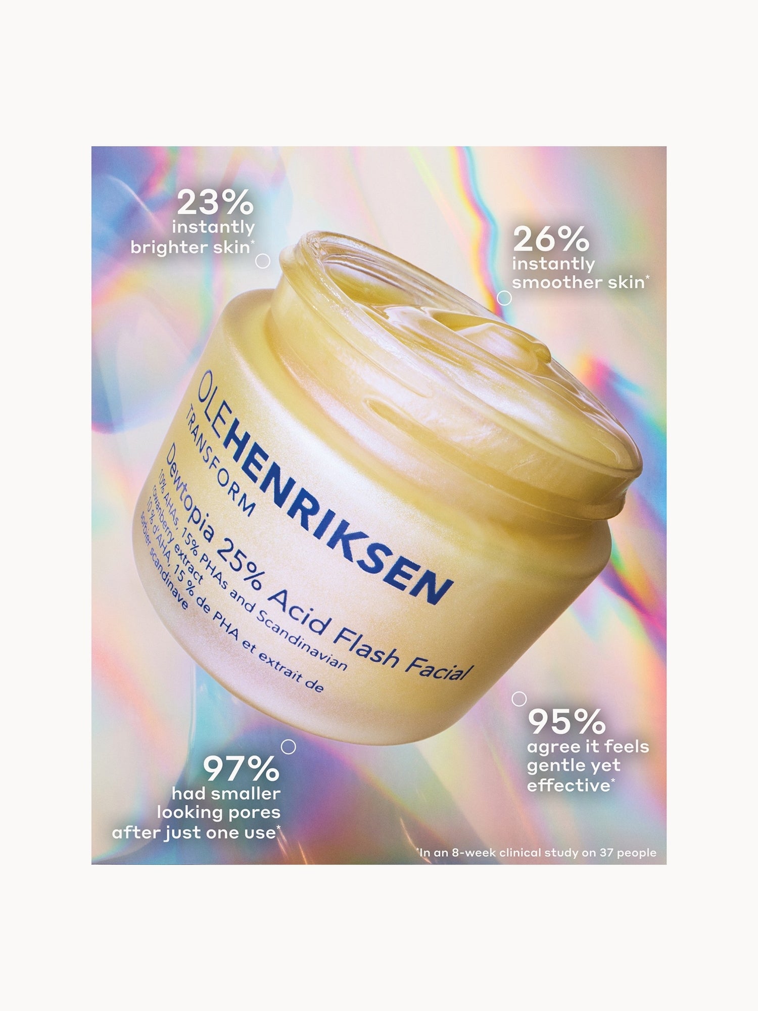 Ole Henriksen Dewtopia 25% Acid Flash Facial Mask 50ml | LOOKFANTASTIC