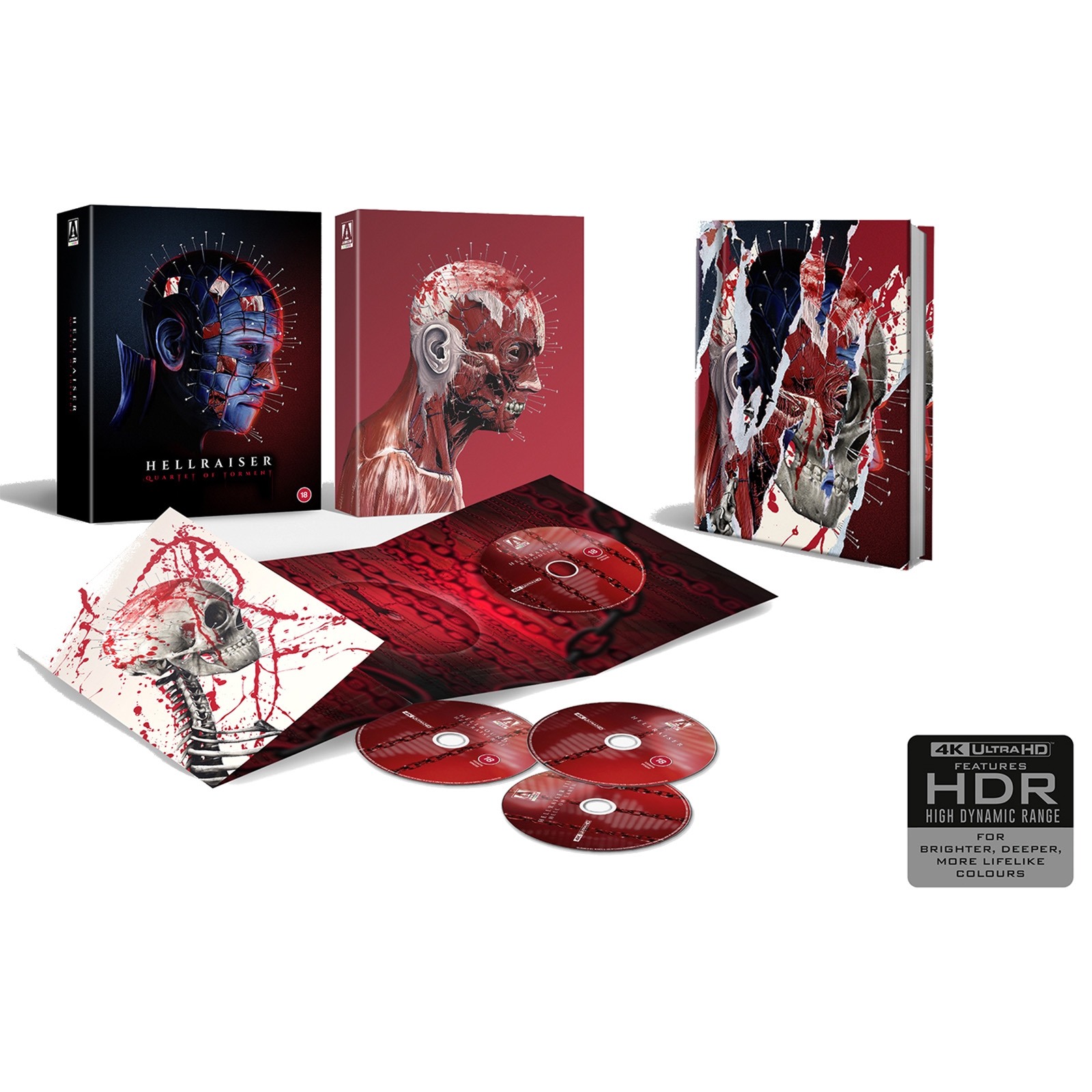 洋楽 RADIACS / HELLRAISER Hellraiser | Quartet Of Torment | Limited Edition 4K UHD