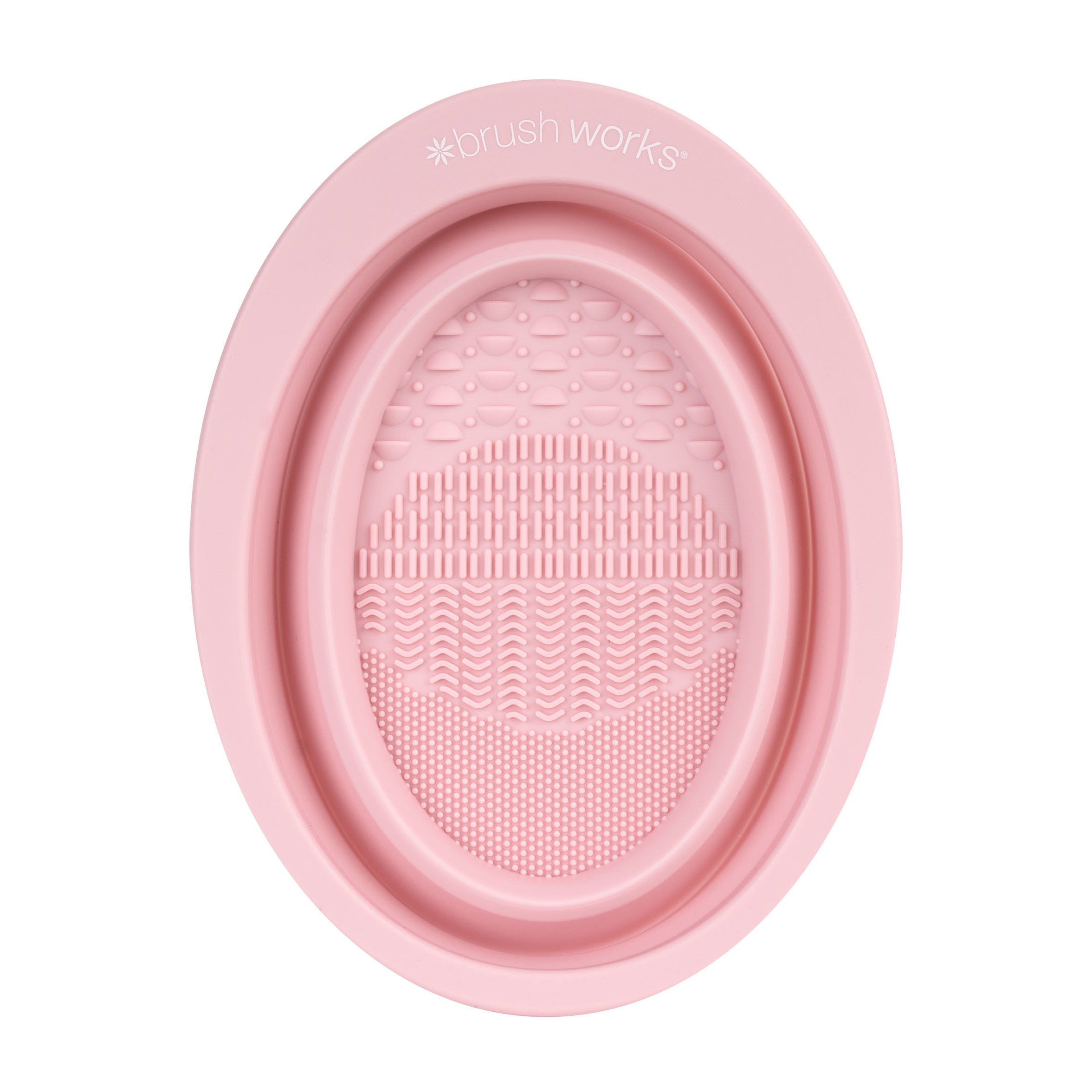 3 Supporti Portapennelli Da Trucco In Silicone – Rosa, Giallo E Grigio – Organizer Multiuso Per Scrivania