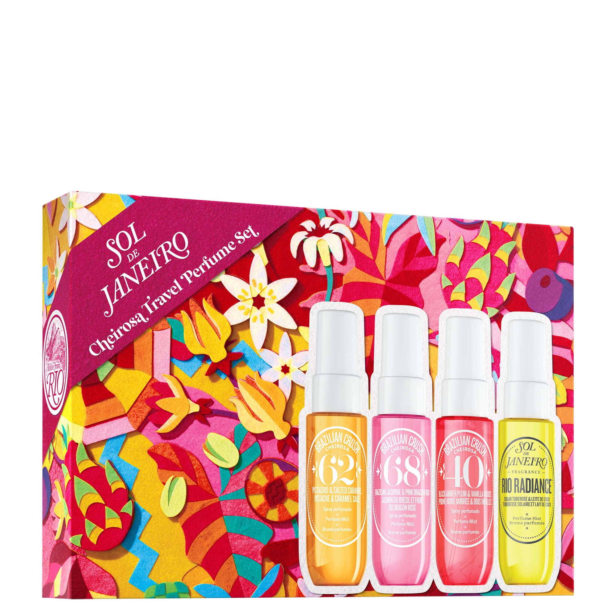 SOL DE JANEIRO チェリオーサ香水セット Sol de Janeiro Cheirosa Travel Perfume Set | LOOKFANTASTIC