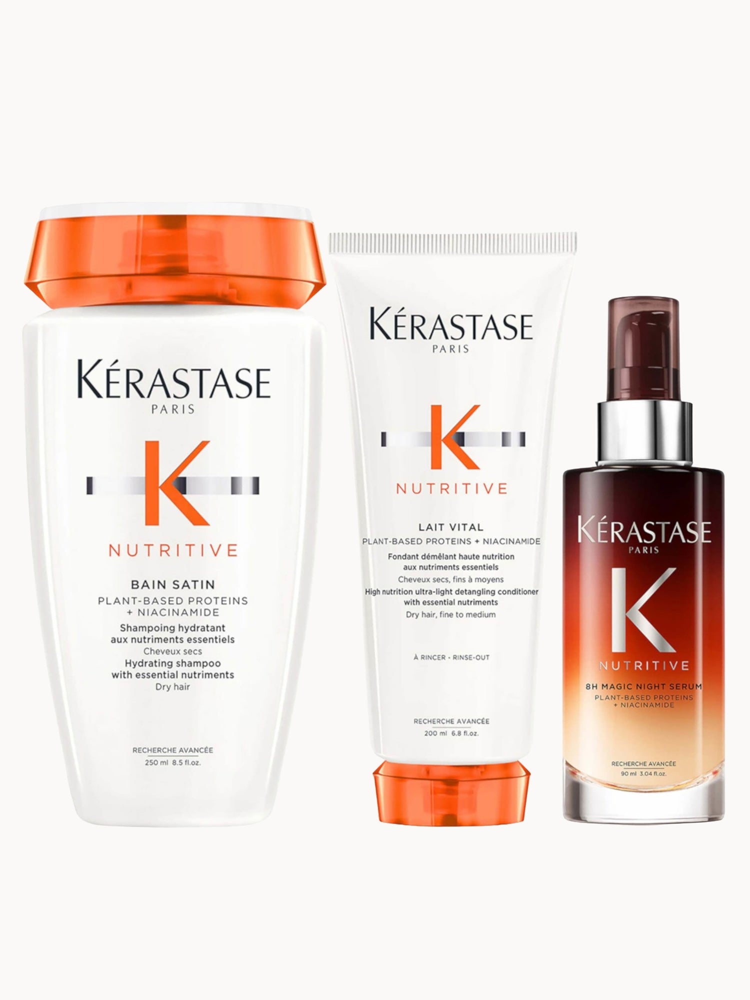 Kérastase Nutritive Nourishing Essentials Bundle for Fine-Medium Dry Hair