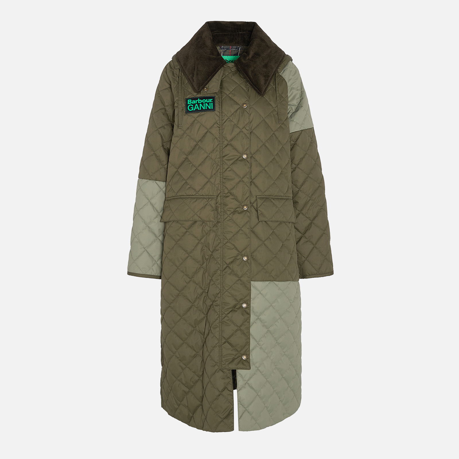 Barbour｜JACKETS (Barbour x GANNI Burghley Quilted Jacke Barbour x GANNI Burghley Quilted Wax Jacket | Liberty