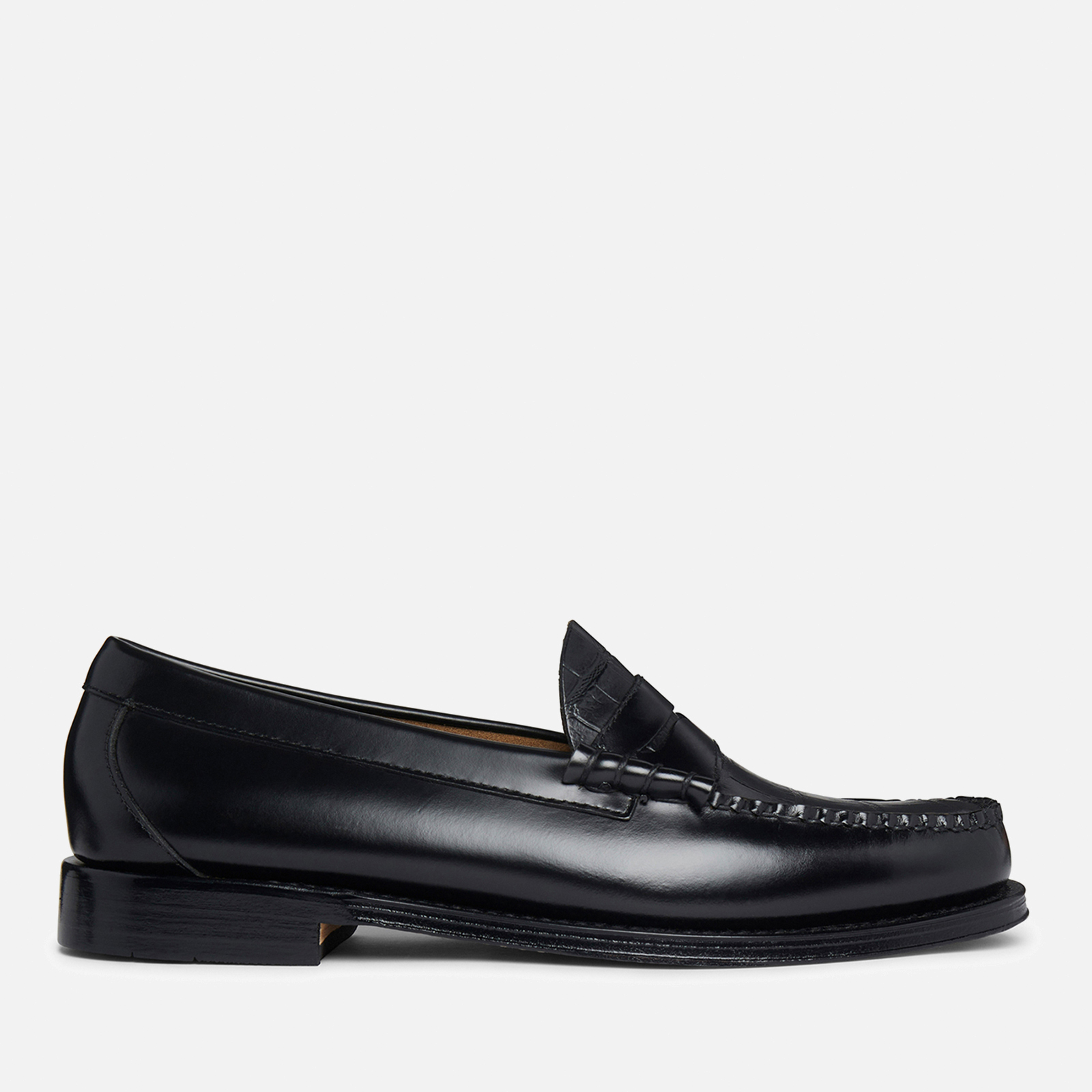 Clarks croco embossed hot sale slip on loafers