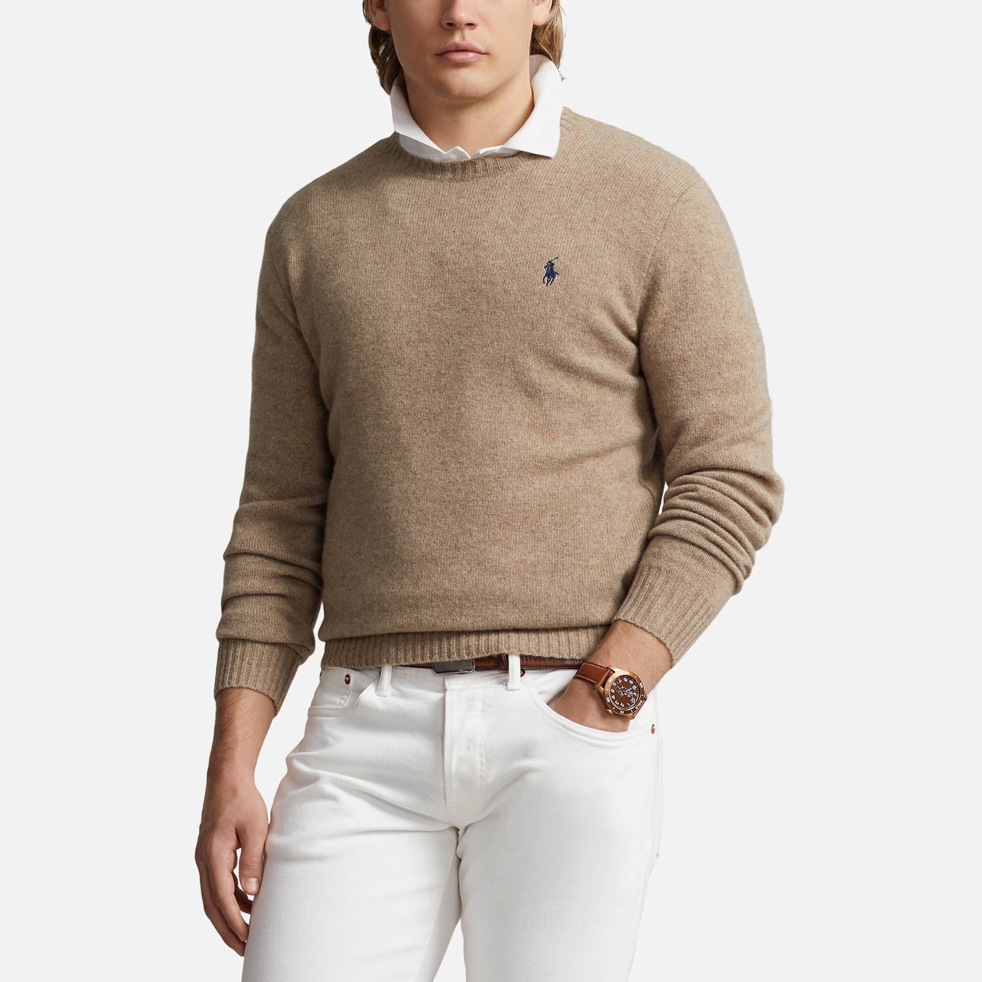 Polo Ralph Lauren Wool and Cashmere-Blend Jumper | Coggles