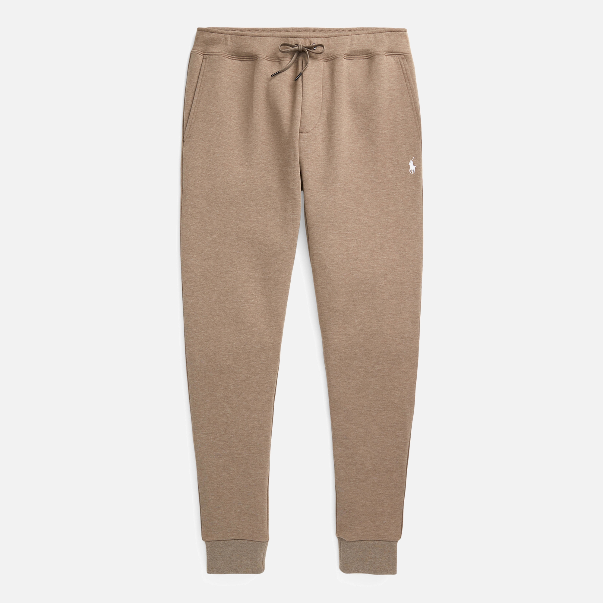 Women's Polo Ralph Lauren Herringbone Wool Blend Jogger Pants, Size Small -  Brown