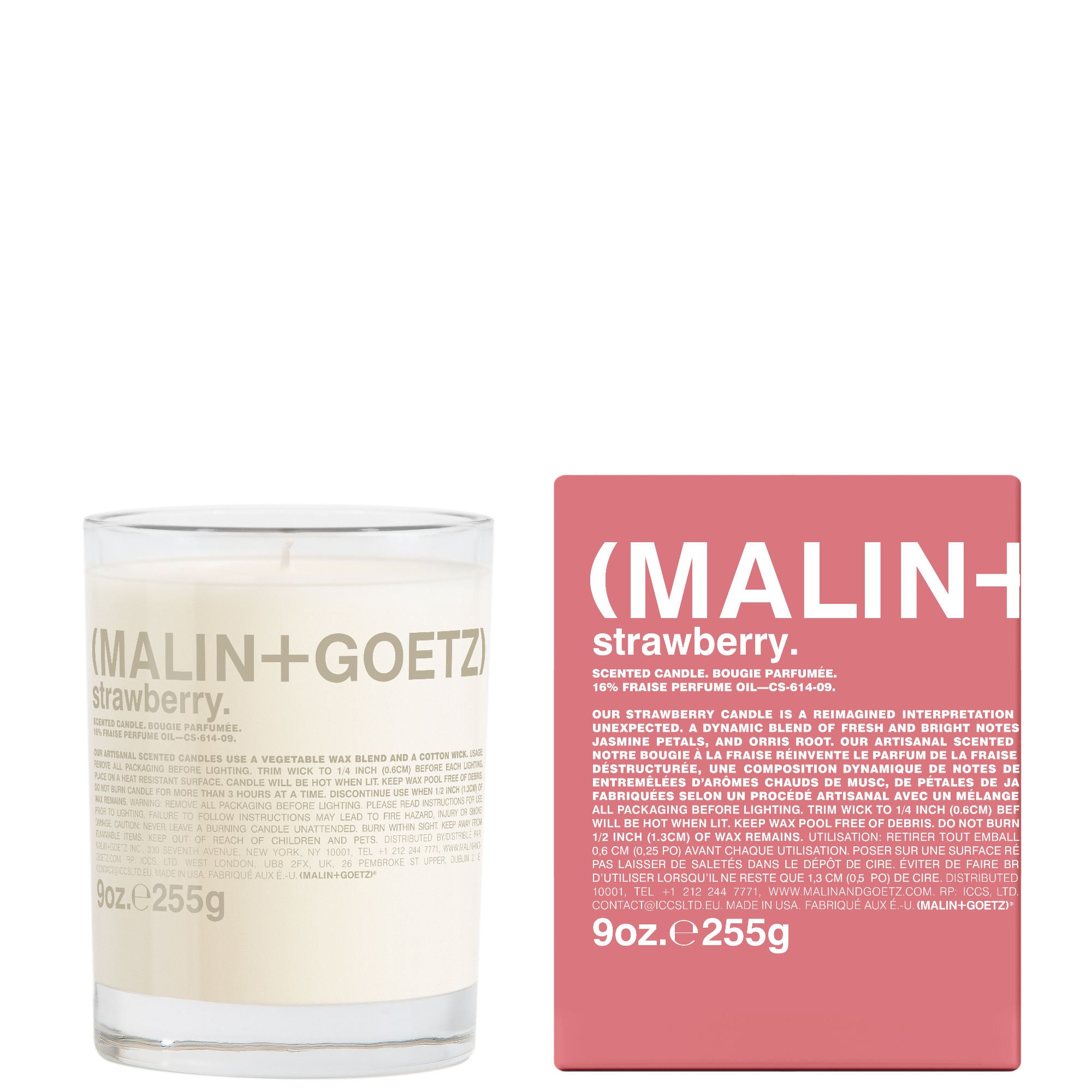 cult MALIN + GOETZ Strawberry Candle 255g