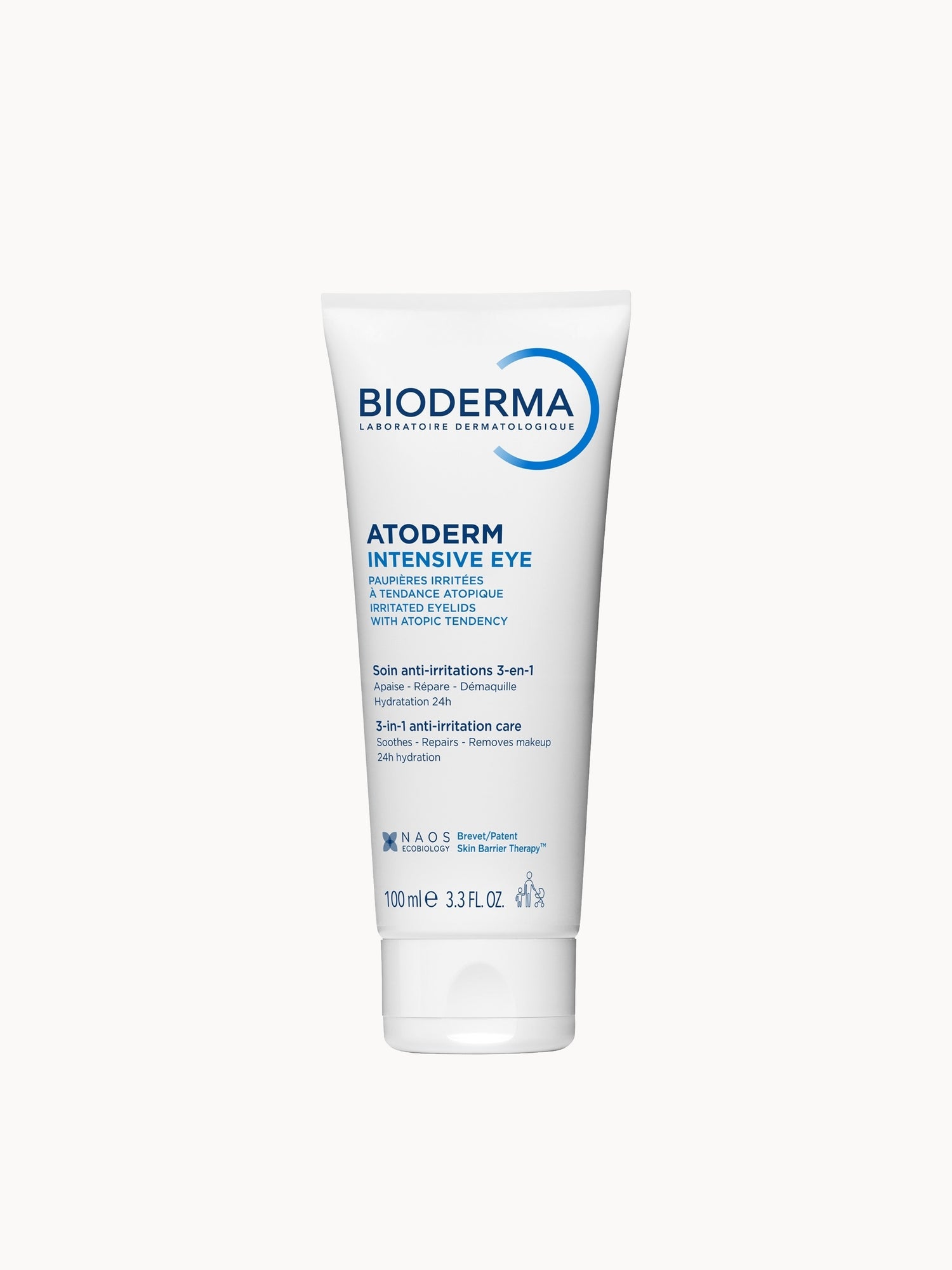 Bioderma Atoderm Intensive 3-in-1 Eye Care for Irritated Eczema Eyes 100ml