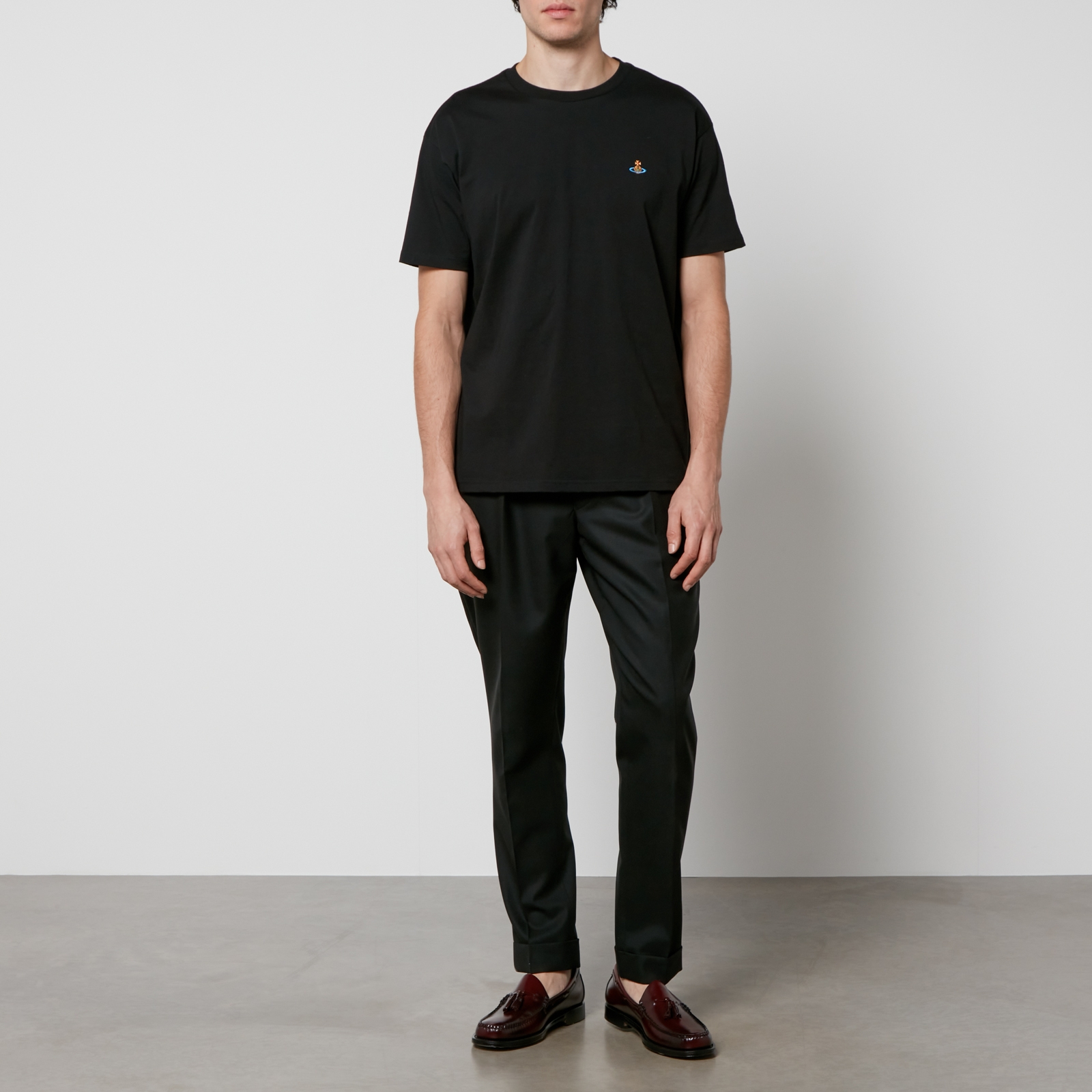 Vivienne Westwood Classic Orb-Embroidered Cotton-Jersey T