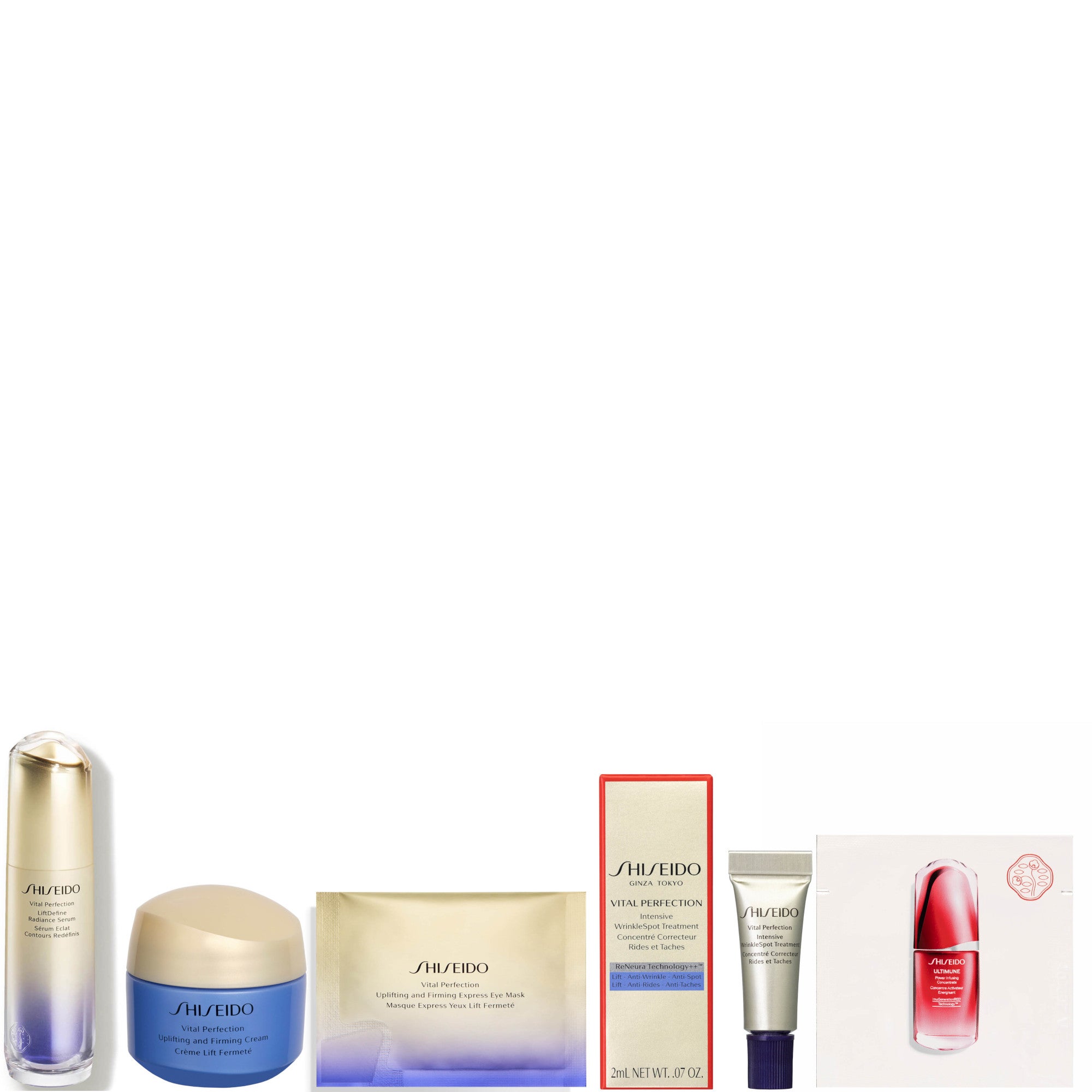 Shiseido Vital Perfection Serum Virtual Bundle | LOOKFANTASTIC