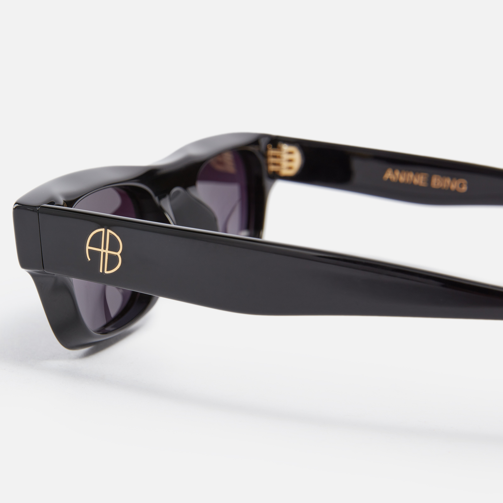 サングラス Alba Sunglasses - ANINE BING - Acetate - Black Anine Bing Alba Sunglasses | Black – ingla concept store