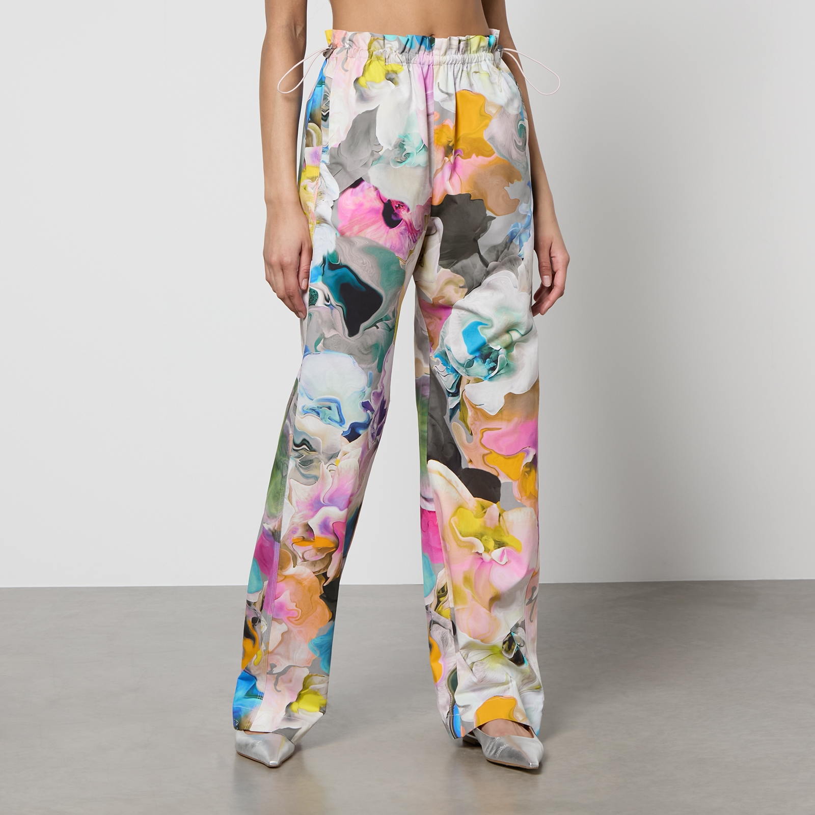 【関税込み】Stine Goya ラウンジパンツ Stine Goya Carola Organic Cotton Wide-Leg Trousers - XS