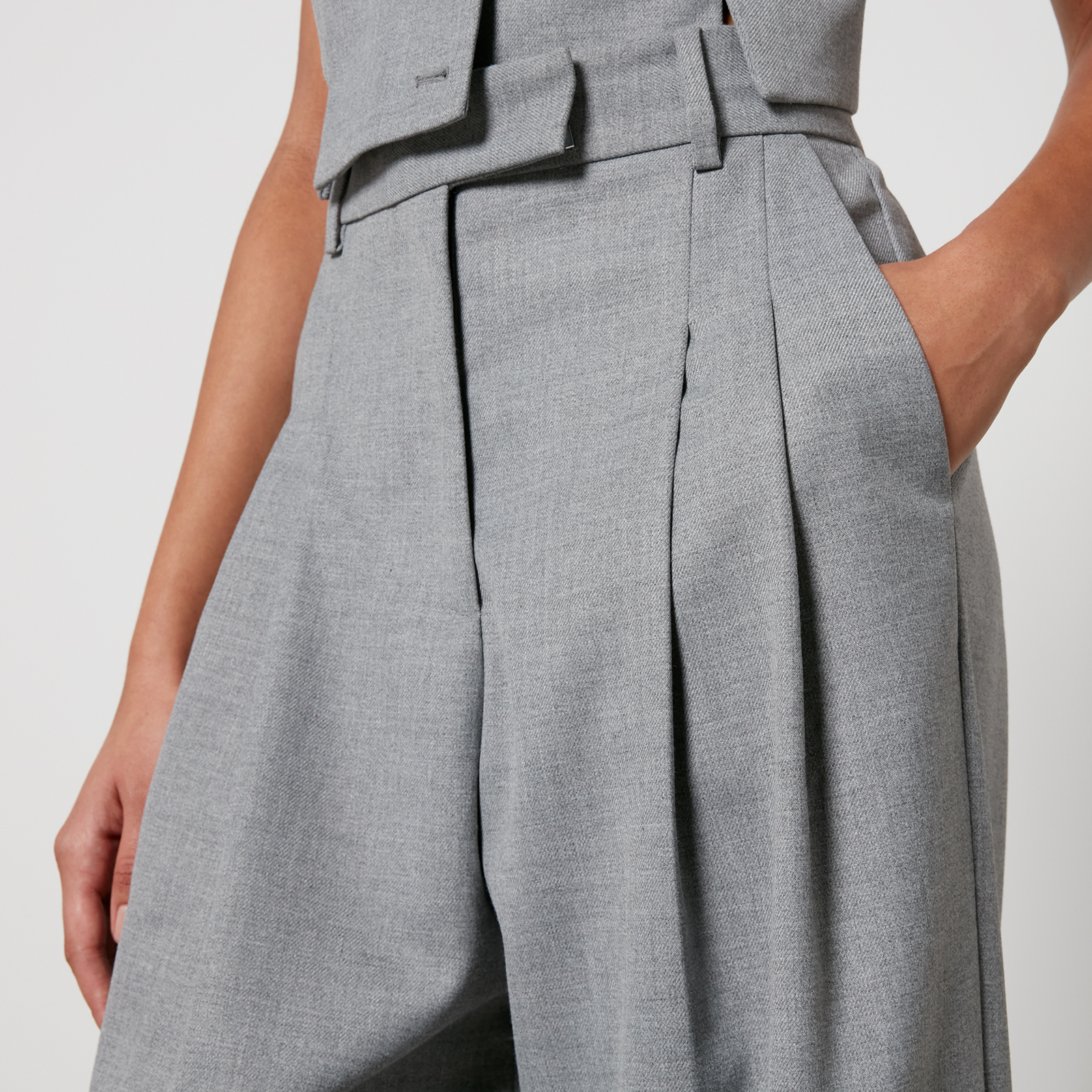 パンツ BY MALENE BIRGER Woman Pants Grey 102016 1CT BY MALENE BIRGER: Pants woman - Grey | by Malene Birger